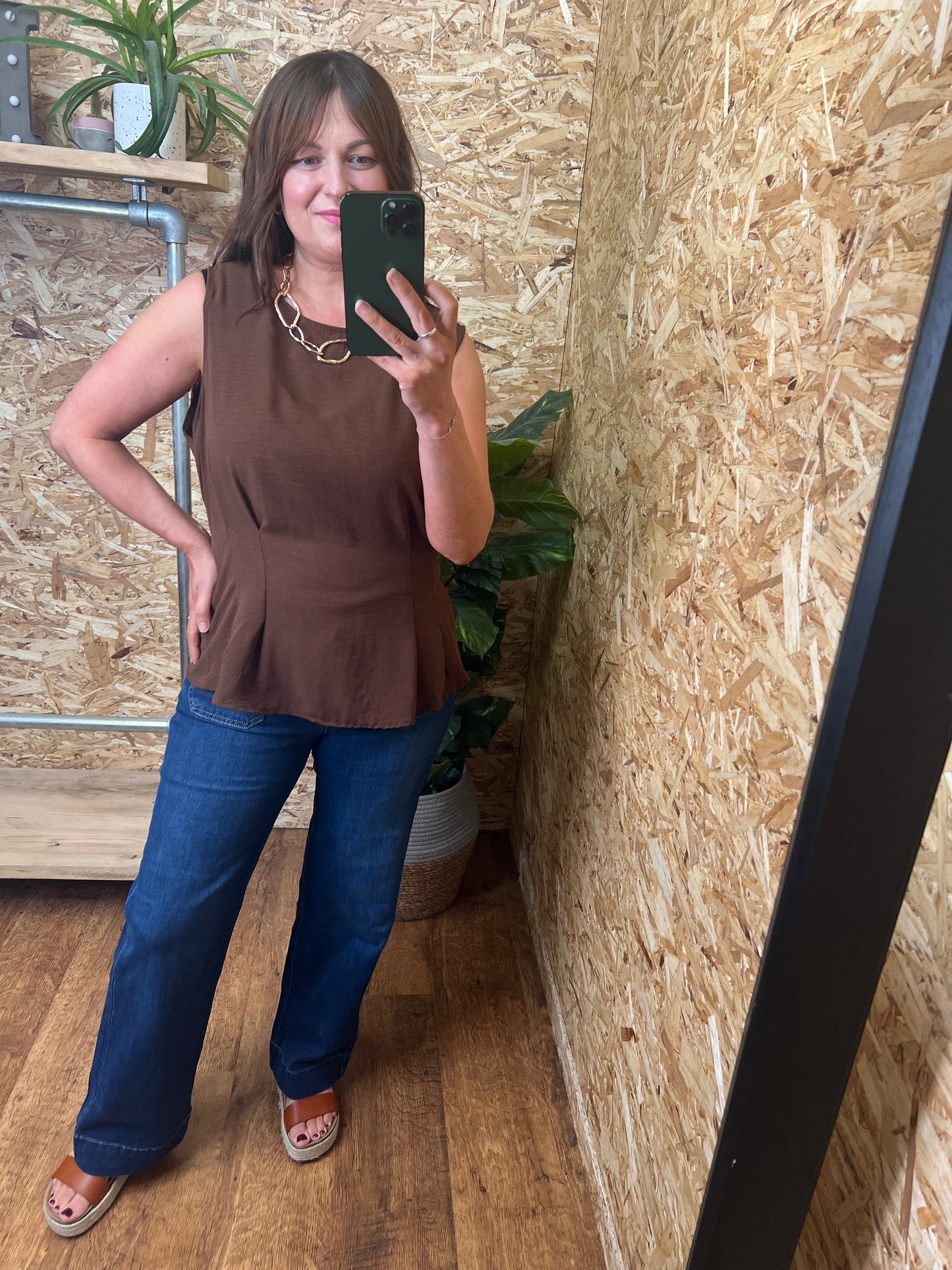 Kayla Peplum Top