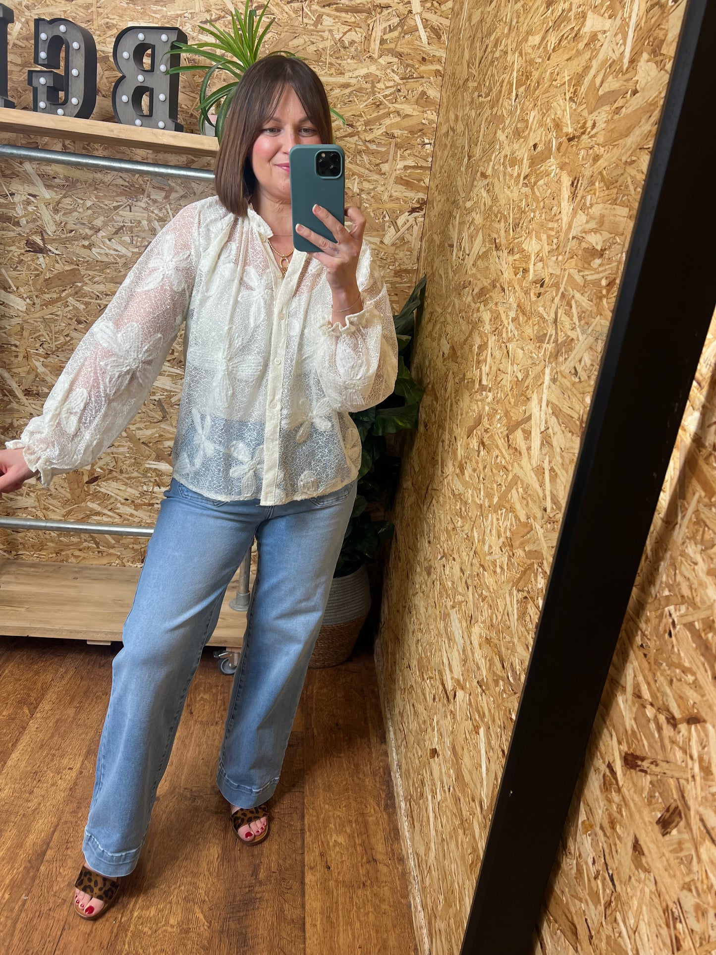 Floral Lace Blouse