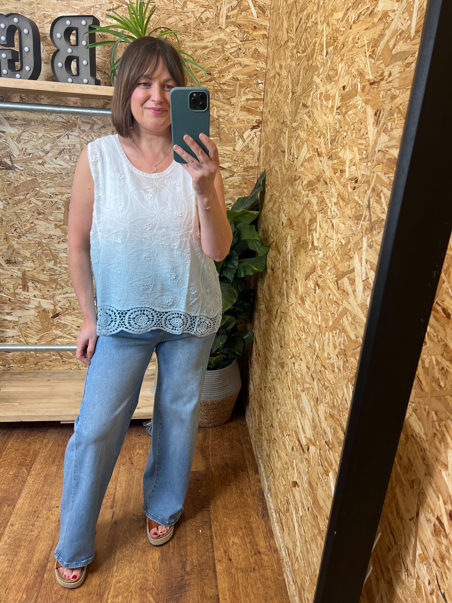 Ombre Crochet Top