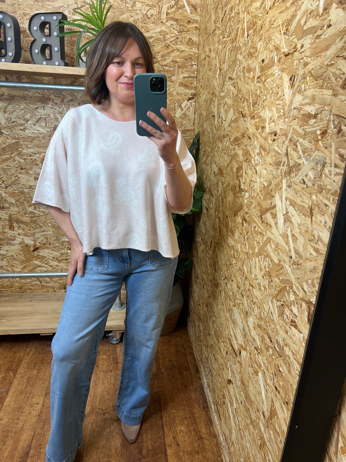 Paisley Print Ella Knit