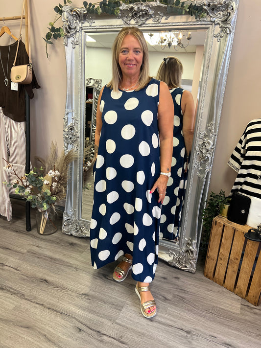 Polka Dot Maxi
