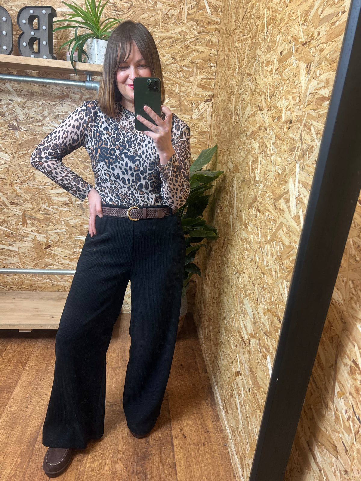 Hannah Wide Leg Cord Trousers