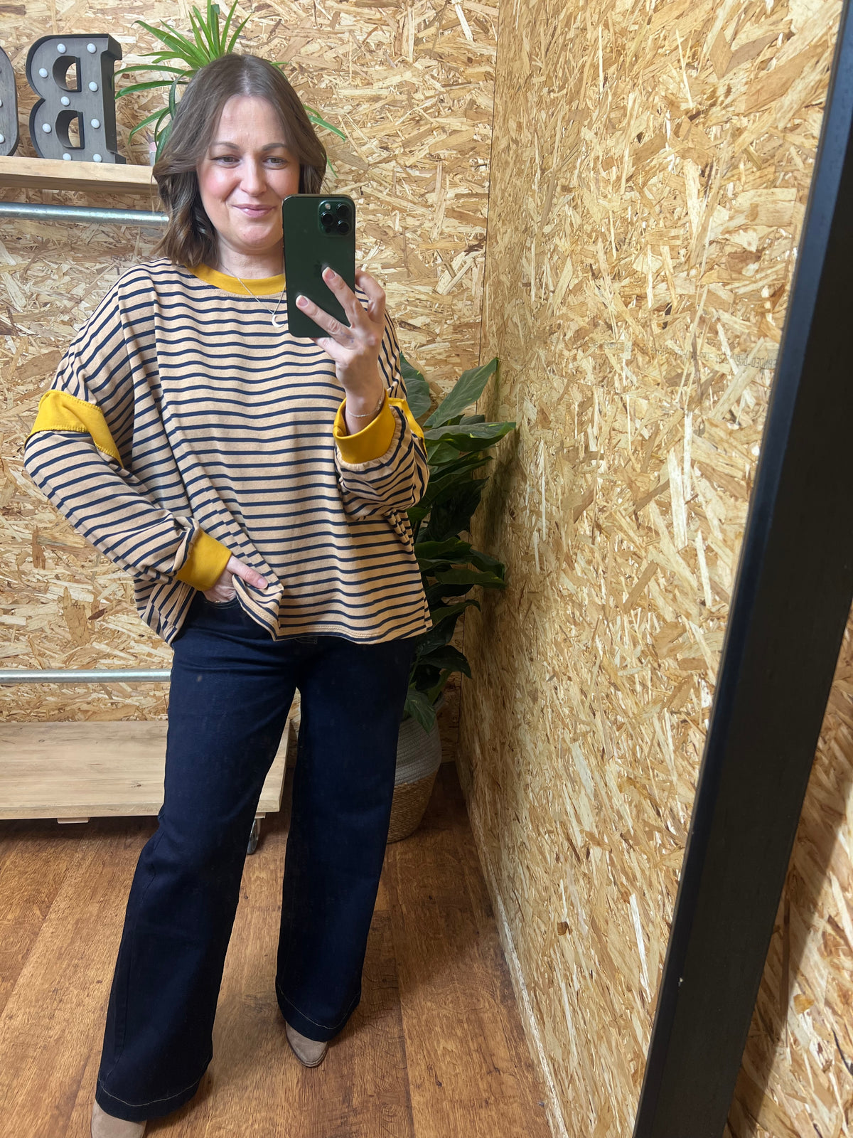 Striped Sweatshirt