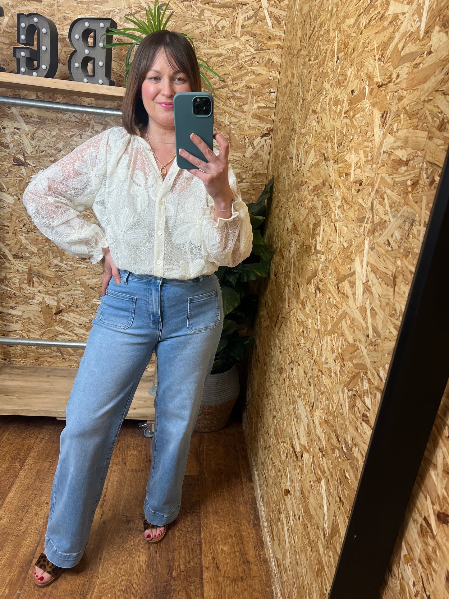 Floral Lace Blouse