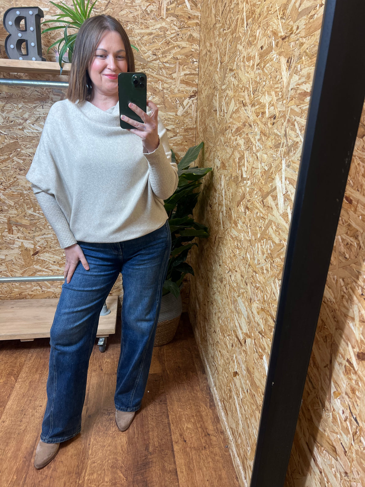 Cleo Asymmetric Knit