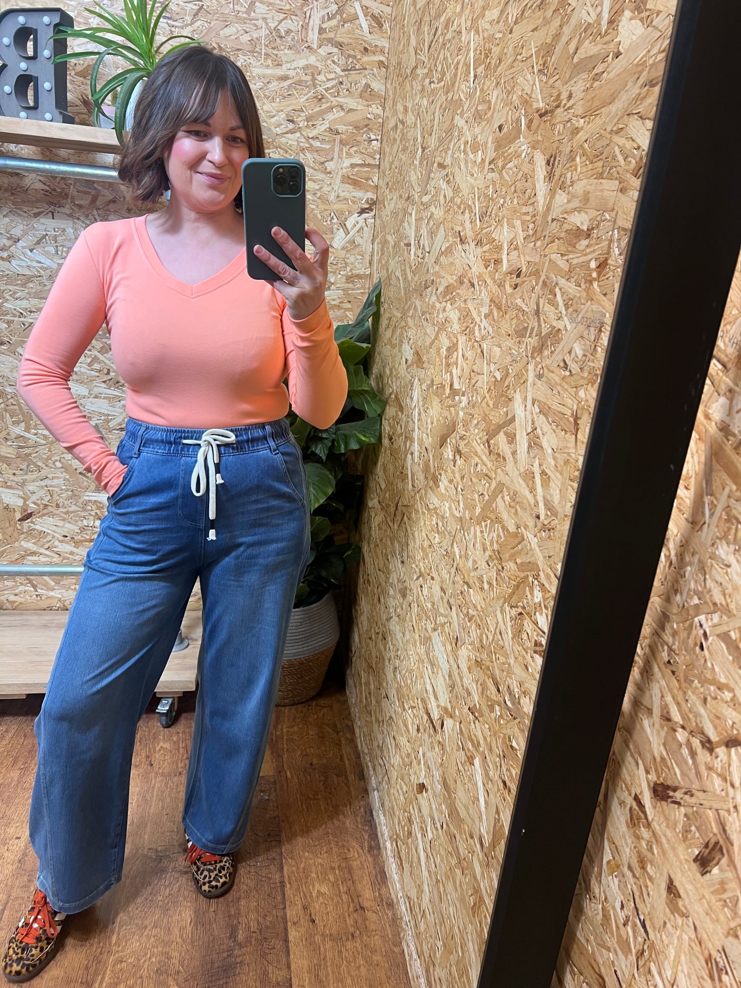 Layering V Neck Top