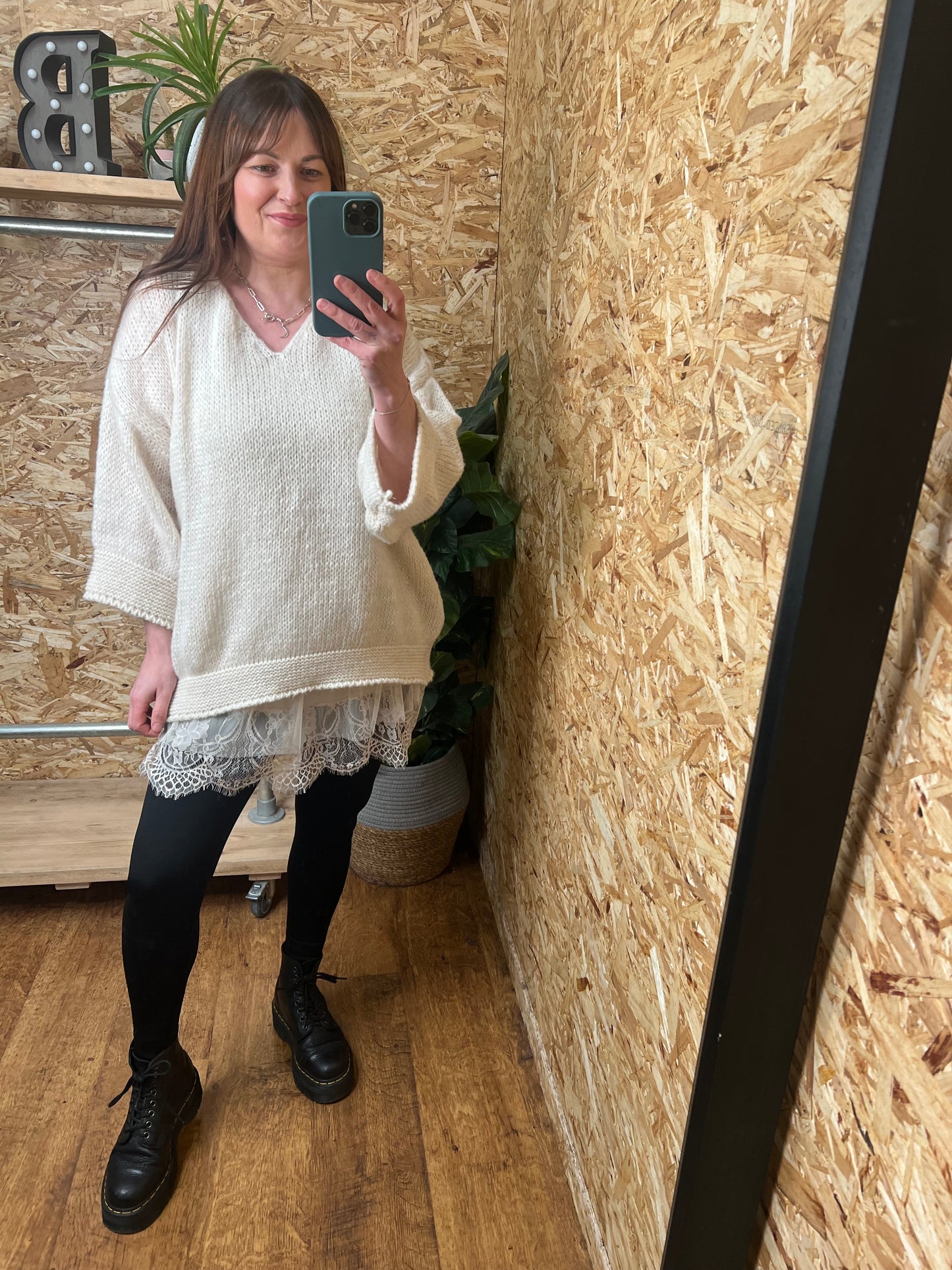 Lace Tunic Knit