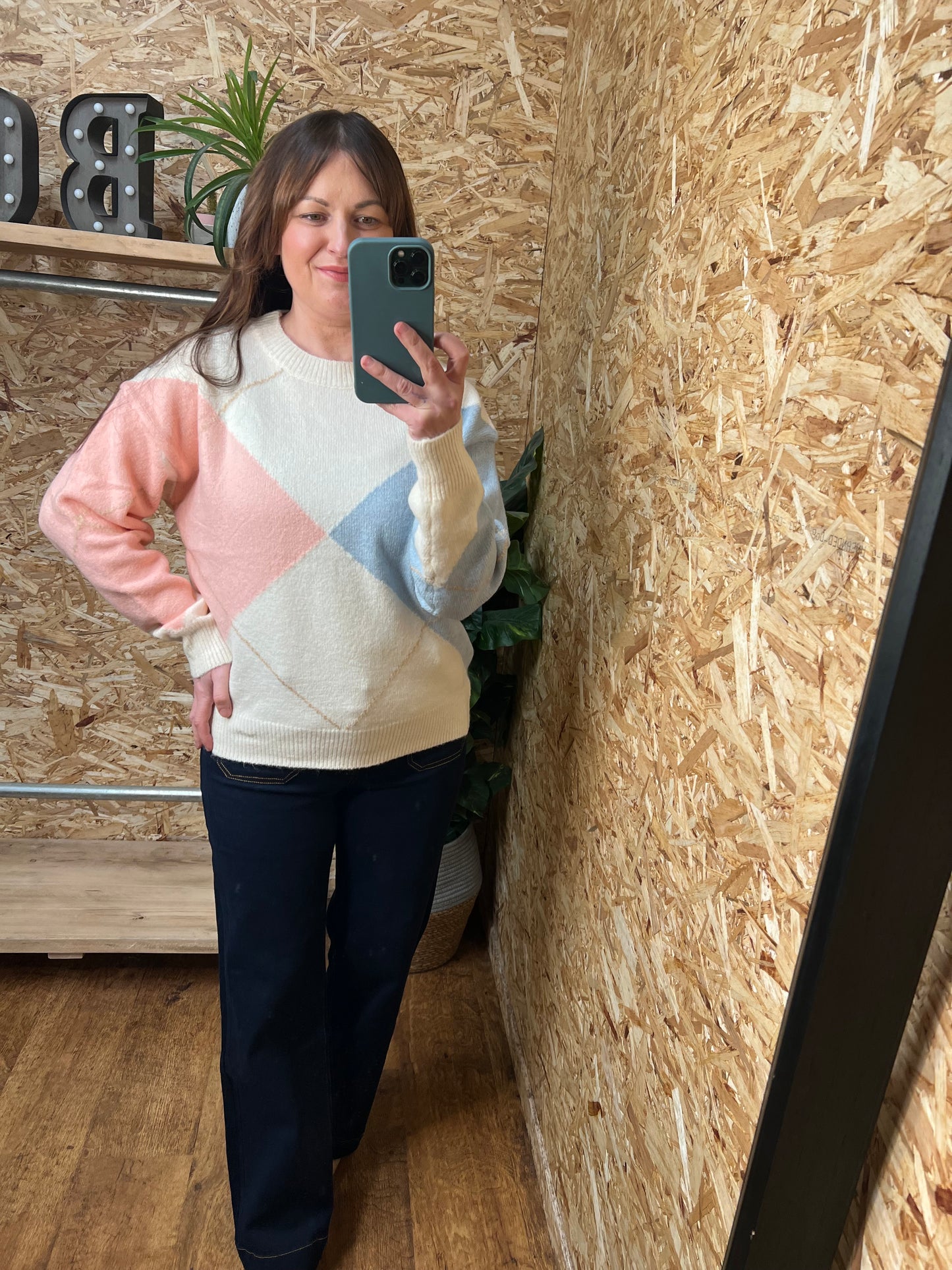 Argyle Knit - Pastel