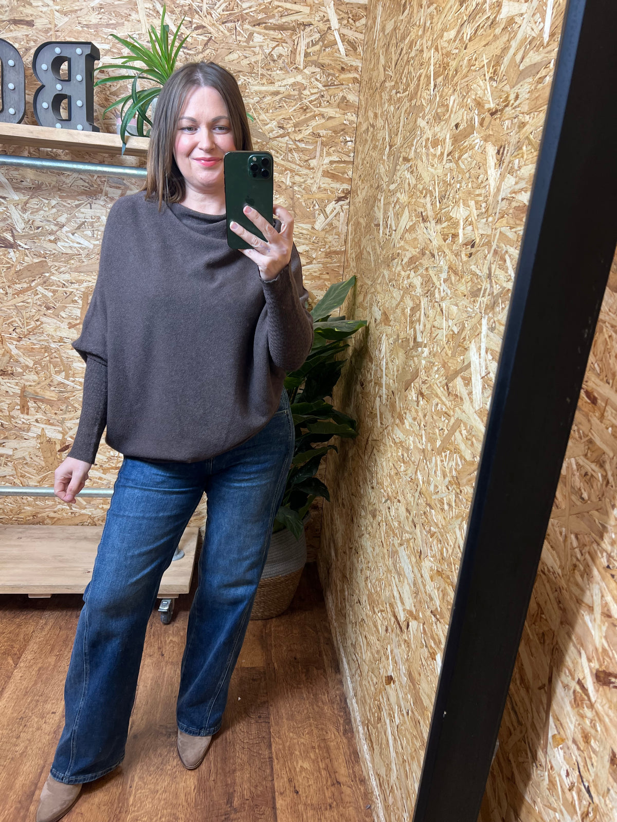 Cleo Asymmetric Knit