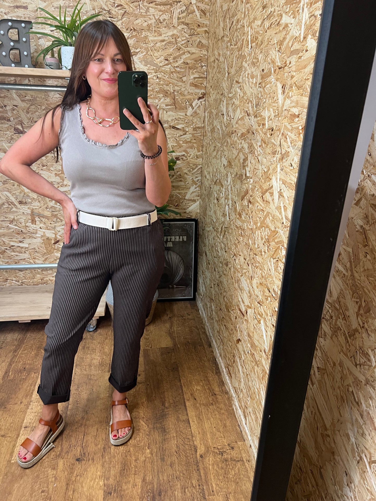 Pinstripe Magic Pants