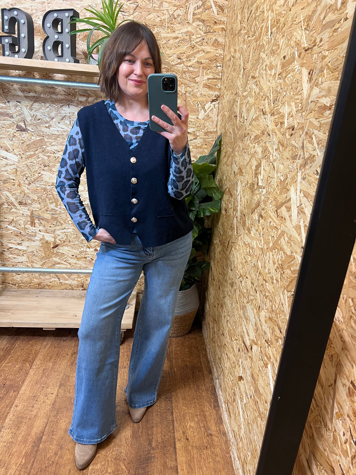 Fine Knit Waistcoat