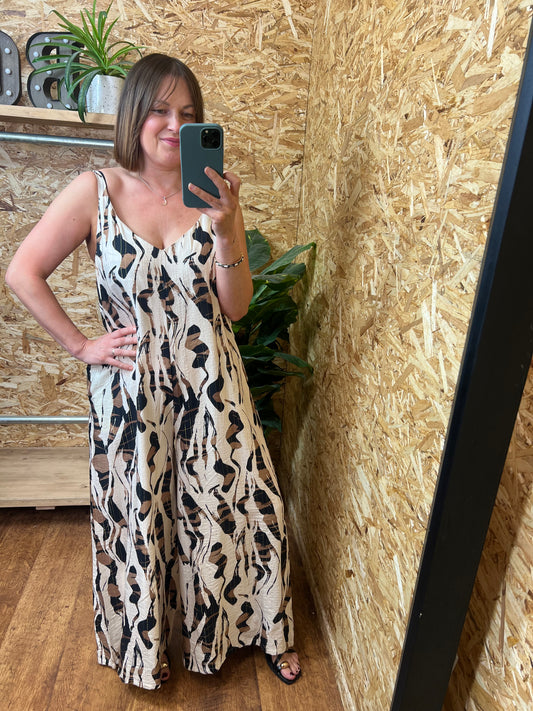 Alana Wide Leg Jumpsuit