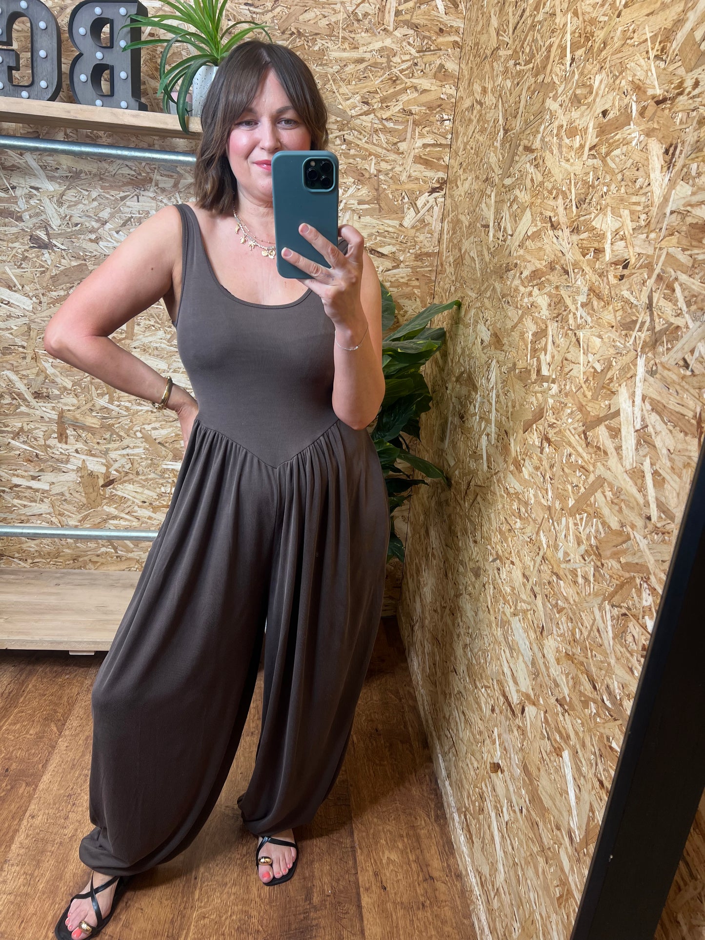 Balloon Leg Jumpsuit
