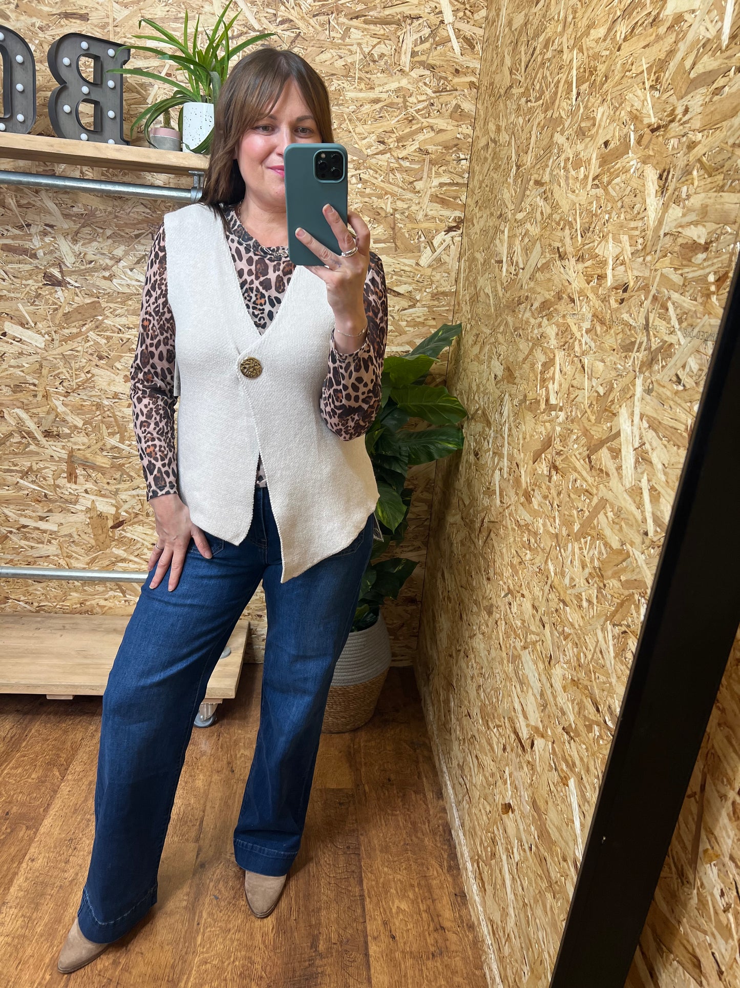 Gold Button Waistcoat