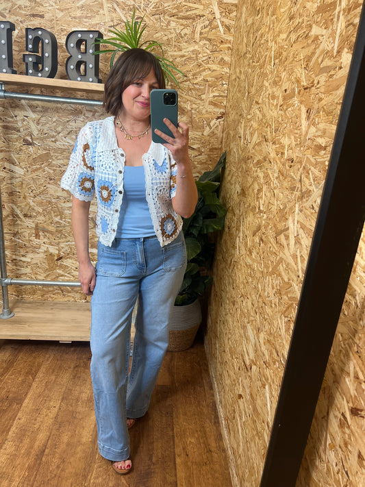 Bonnie Crochet Shirt