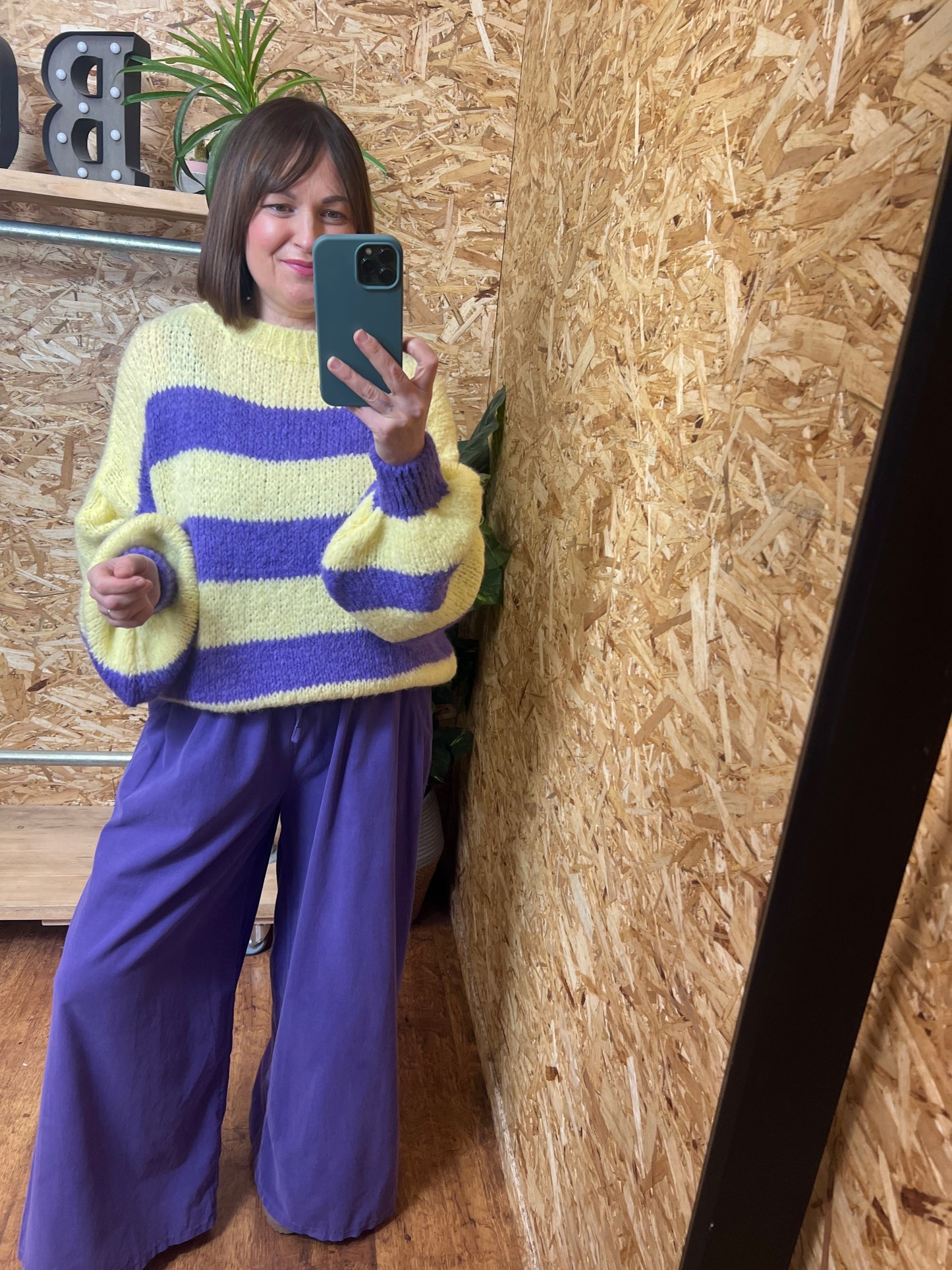 Chunky Stripe Knit