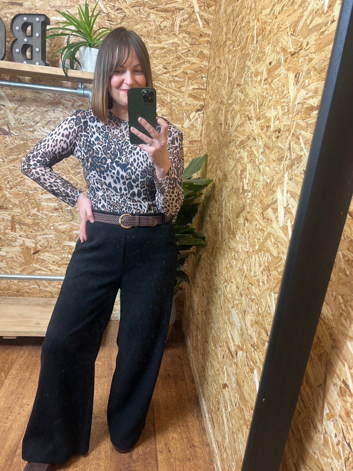 Hannah Wide Leg Cord Trousers