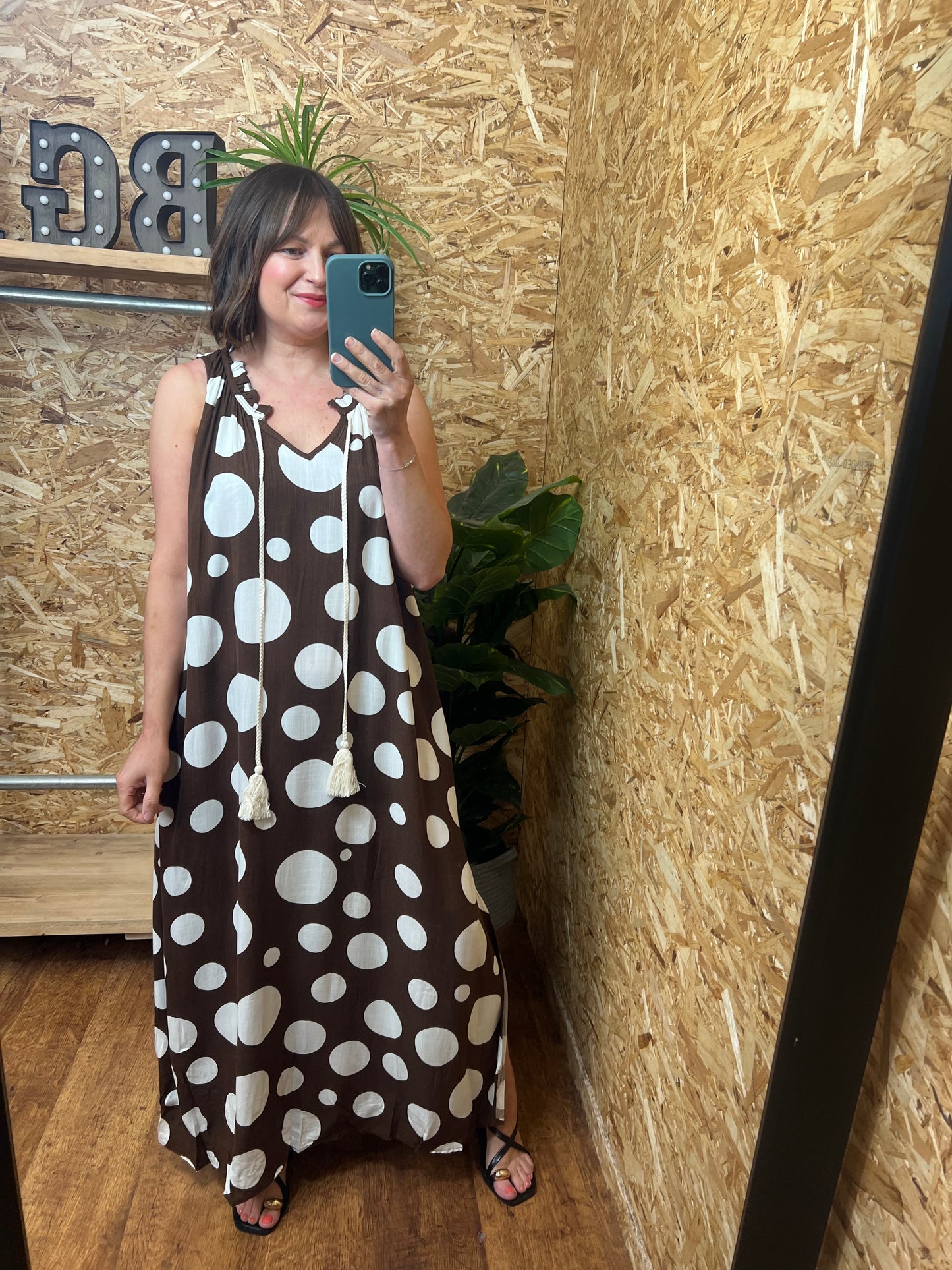 Polka Dot Maxi