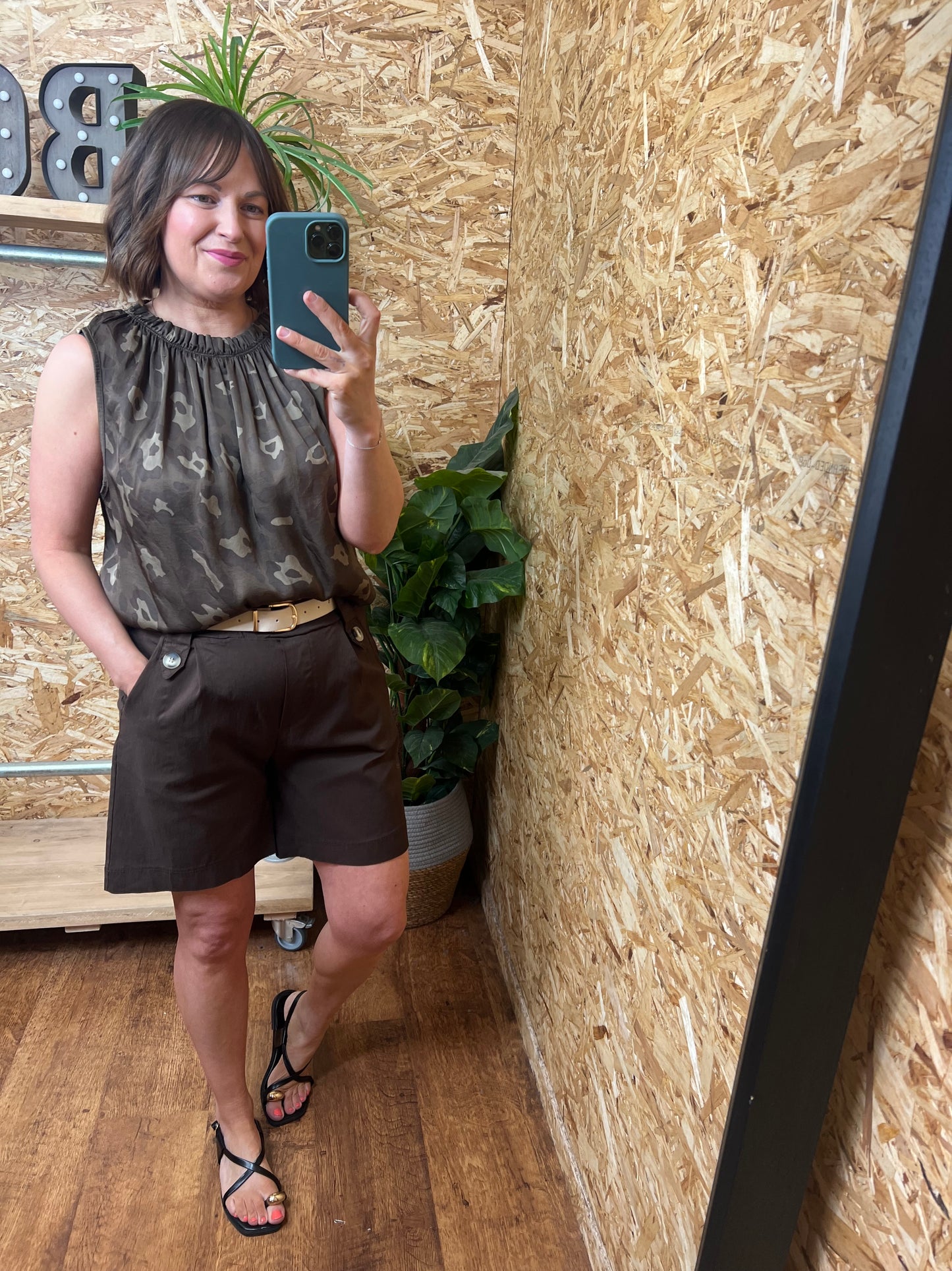 Cora Animal Print Top
