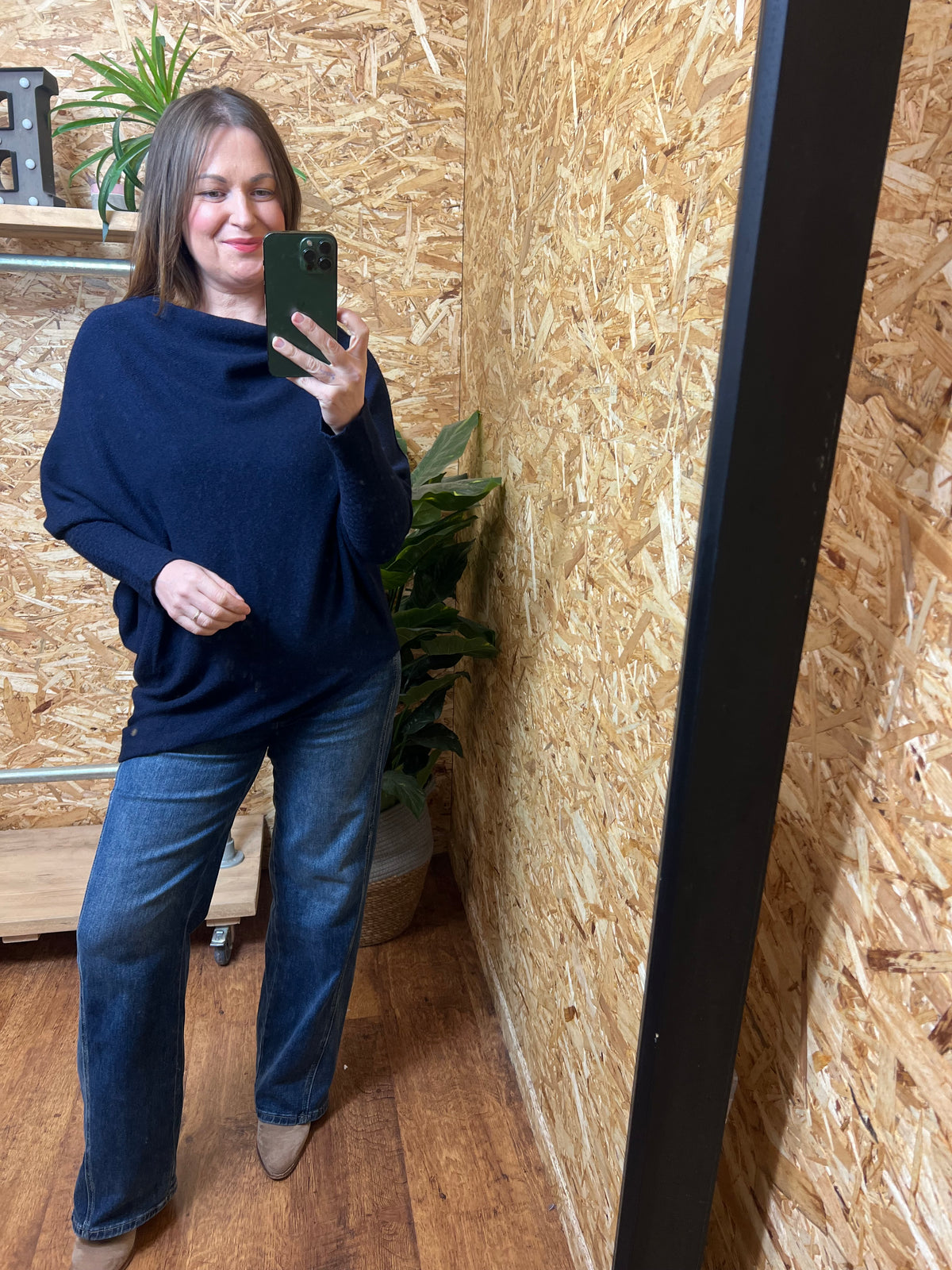 Cleo Asymmetric Knit