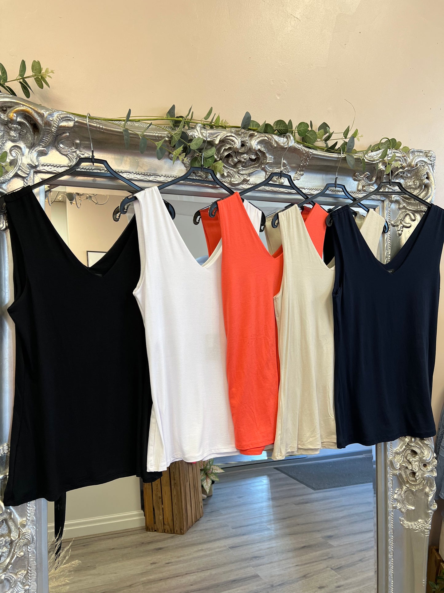 V Neck Vest Top