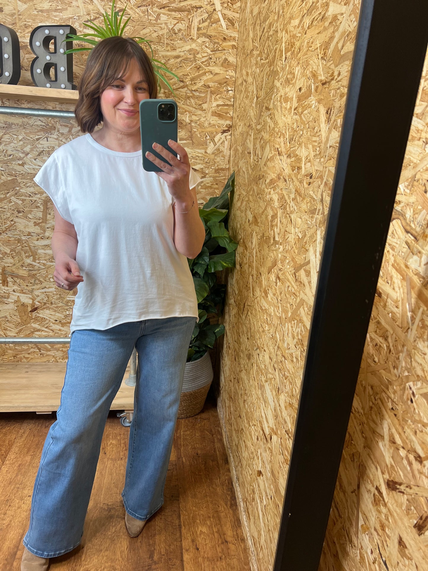 Basic Cap Sleeve Tee