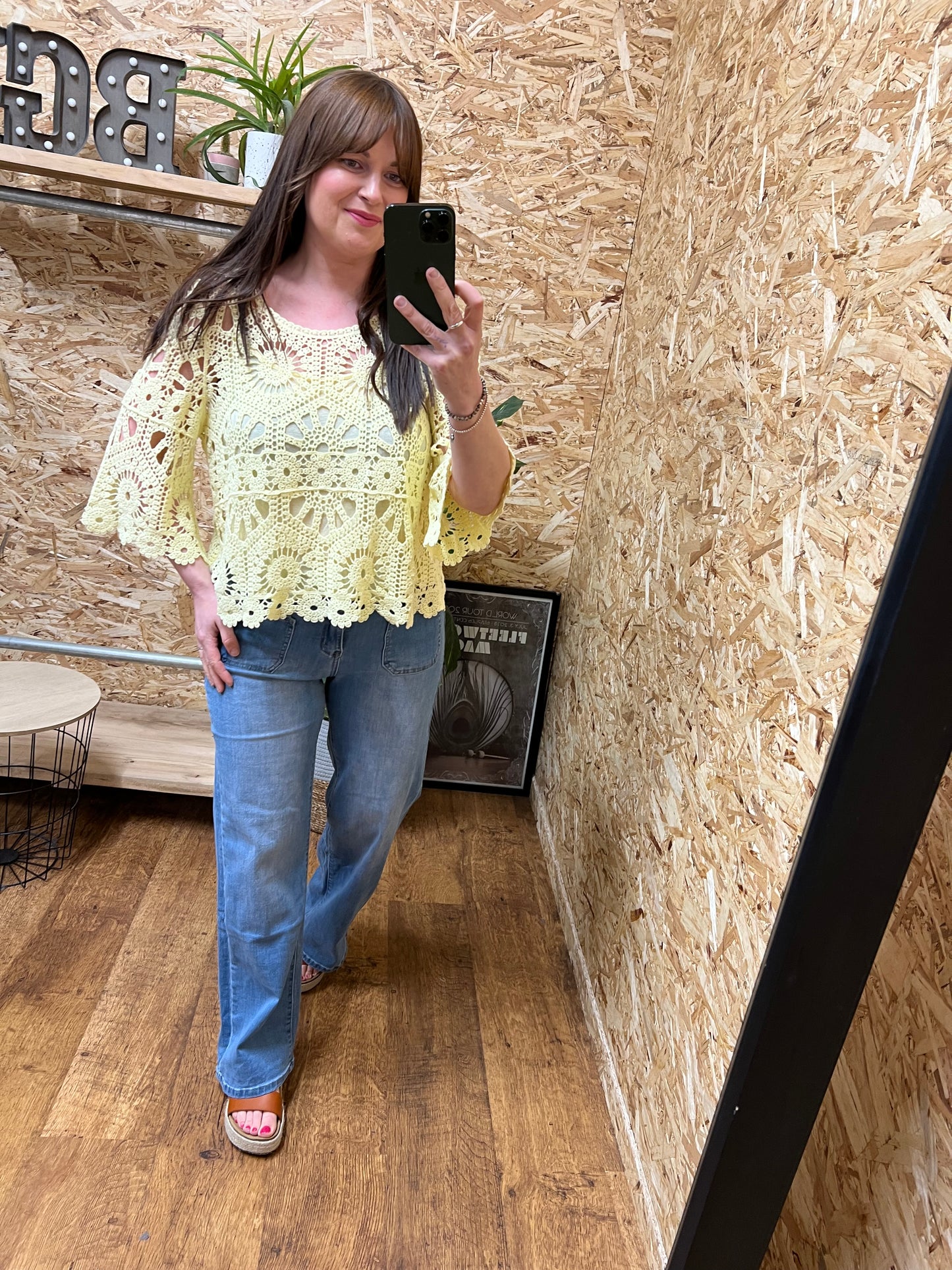 Anna Crochet Top