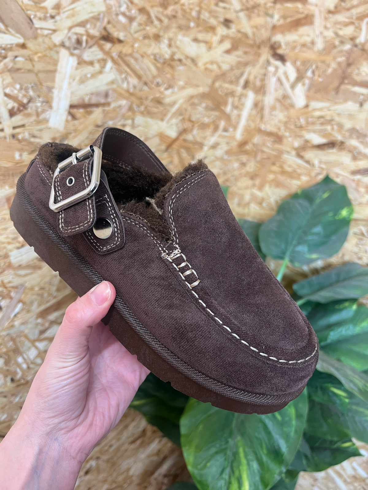 Maddox Fur Lined Mules