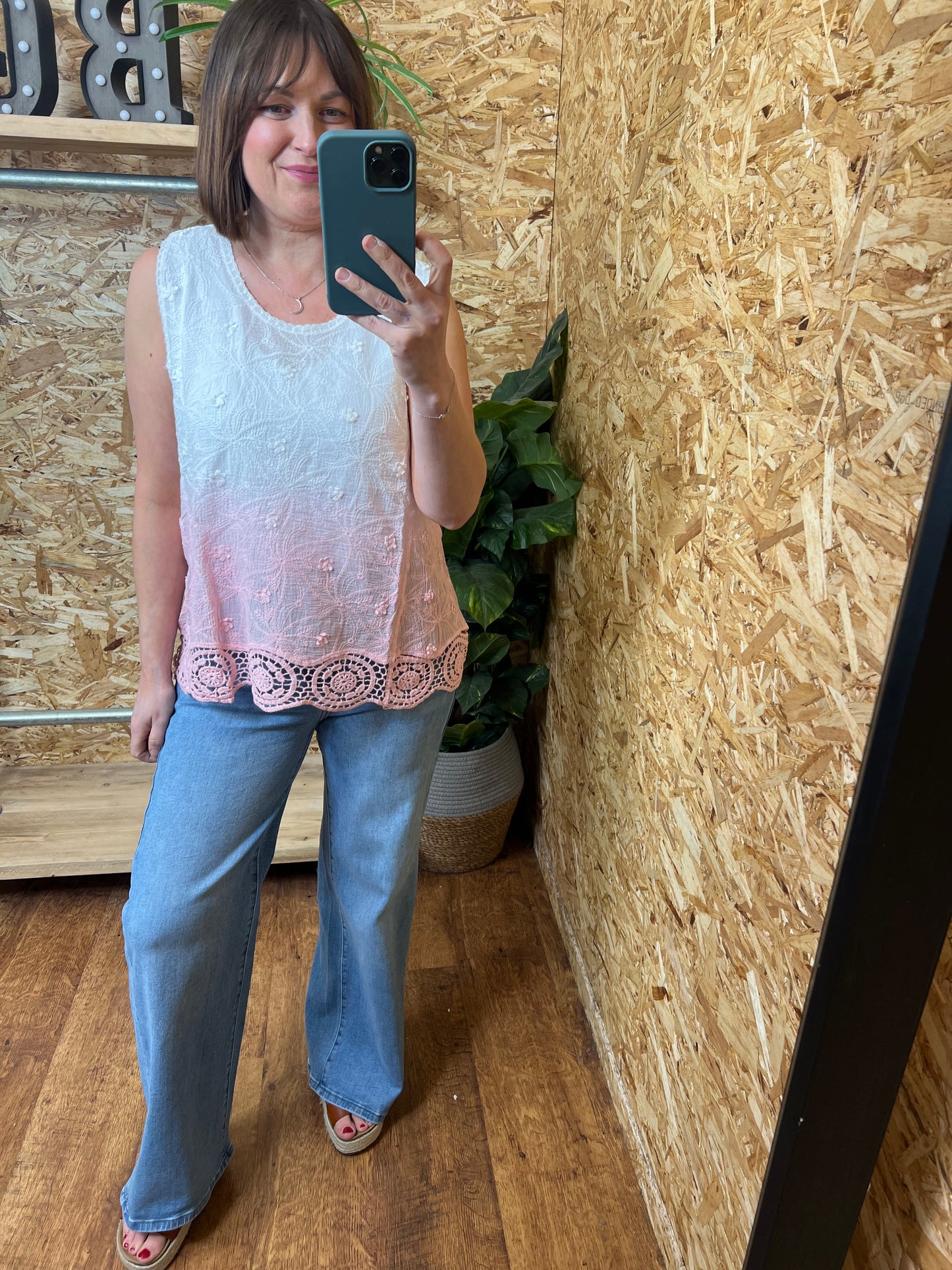 Ombre Crochet Top