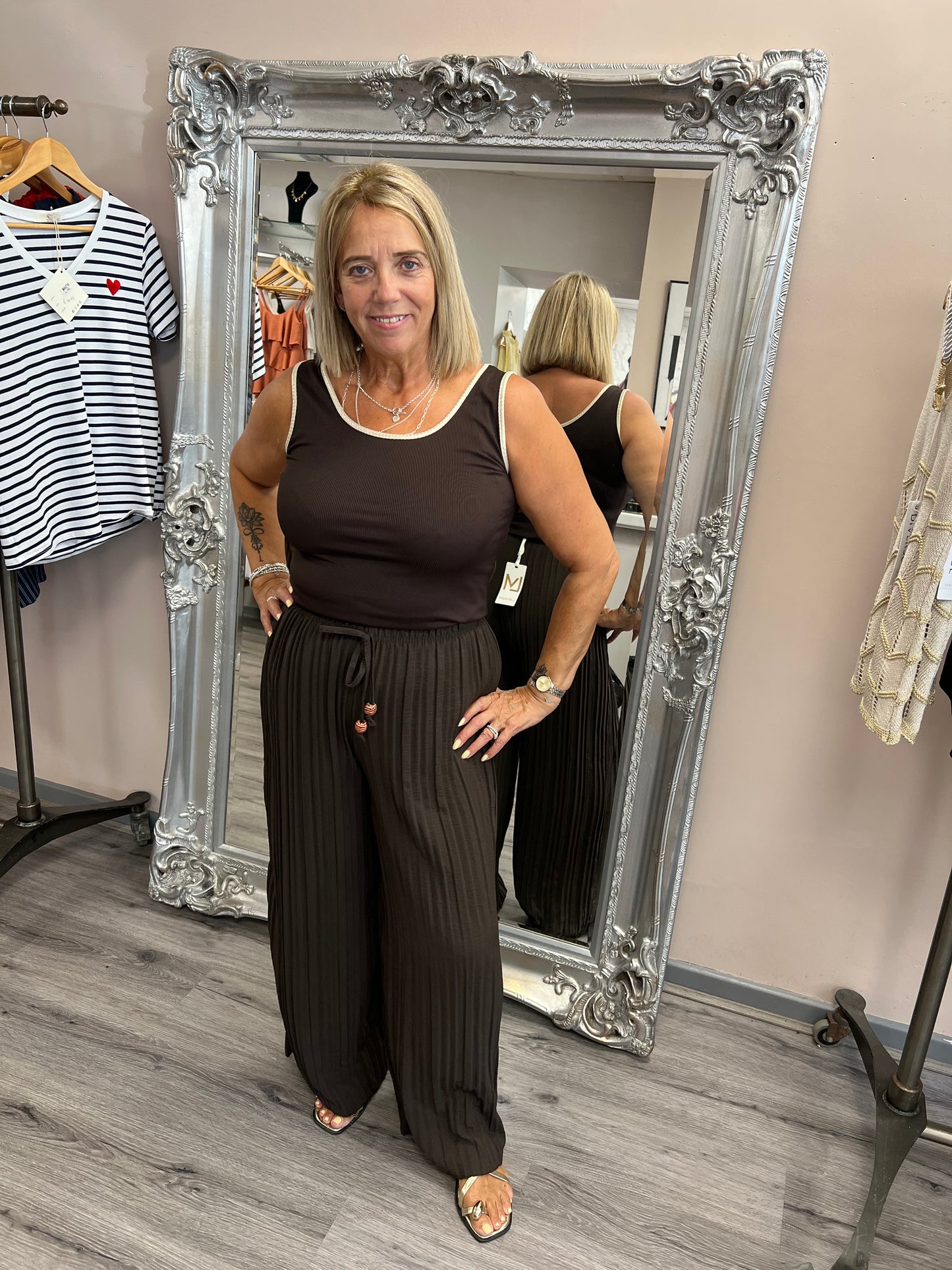 Pleated Trousers