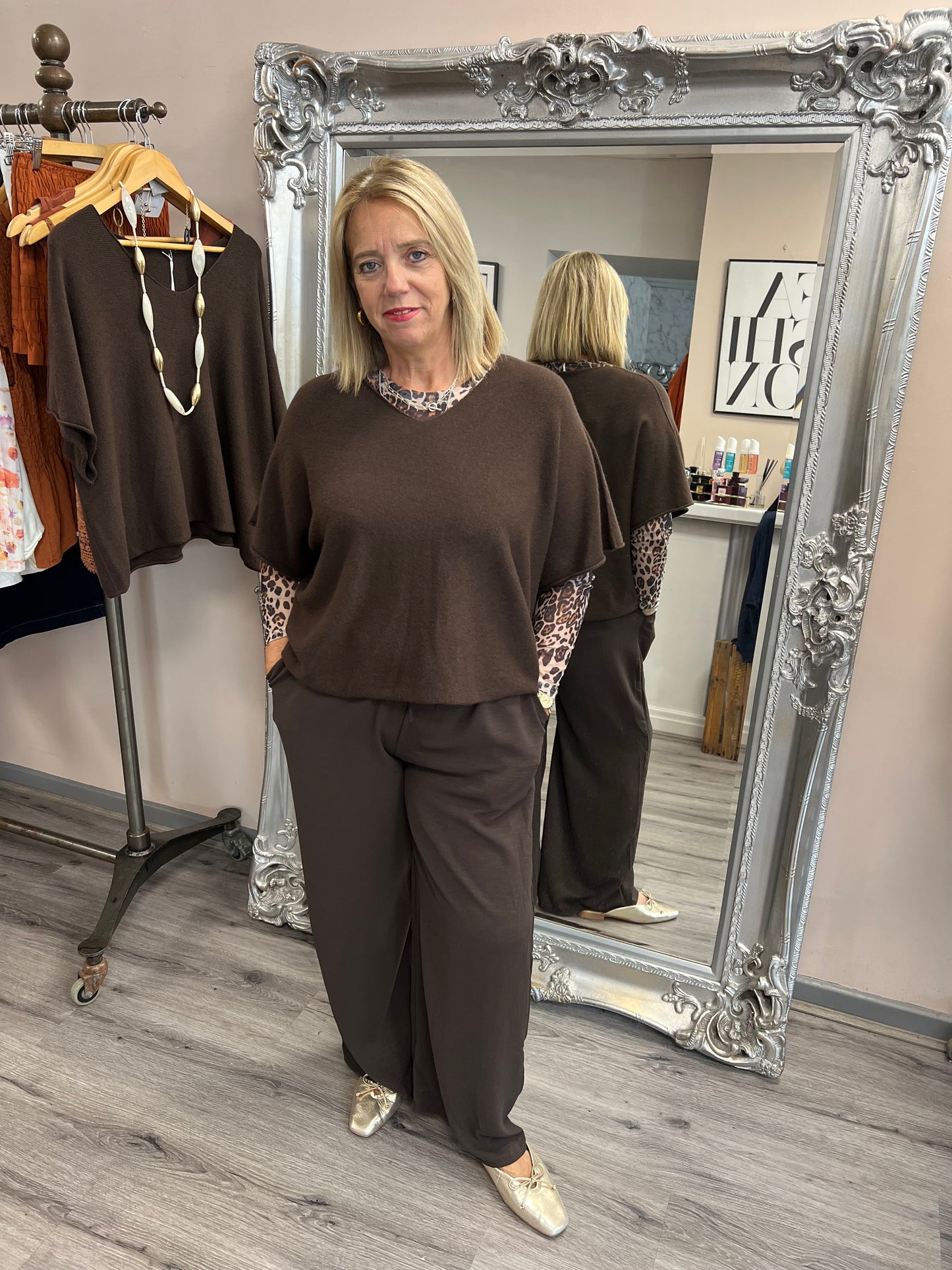 Ella V Neck Knit