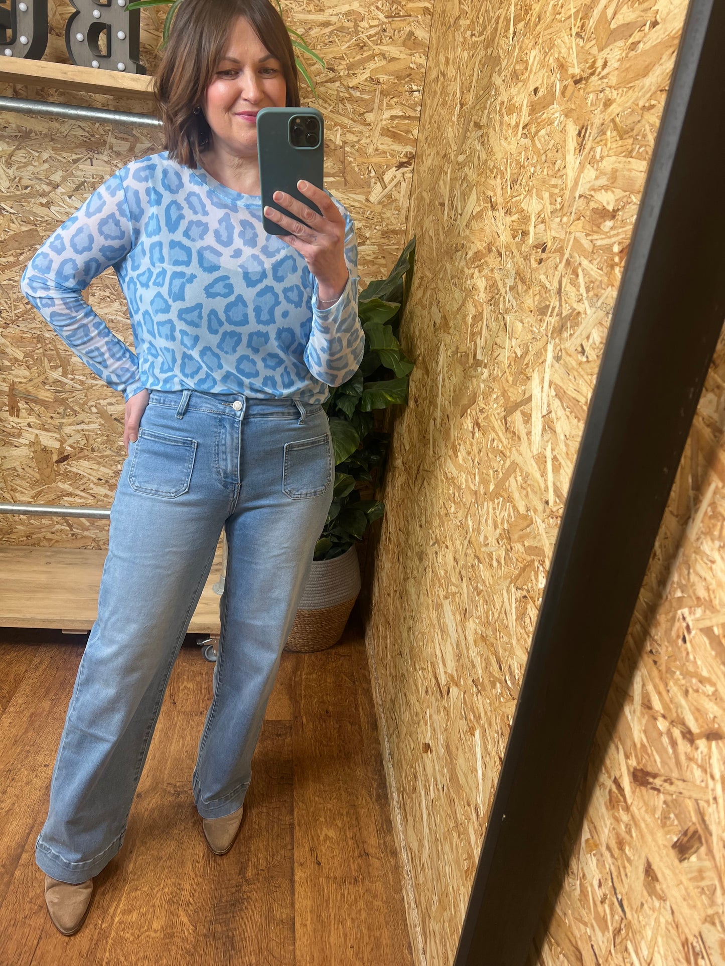 Pocket Front Jeans