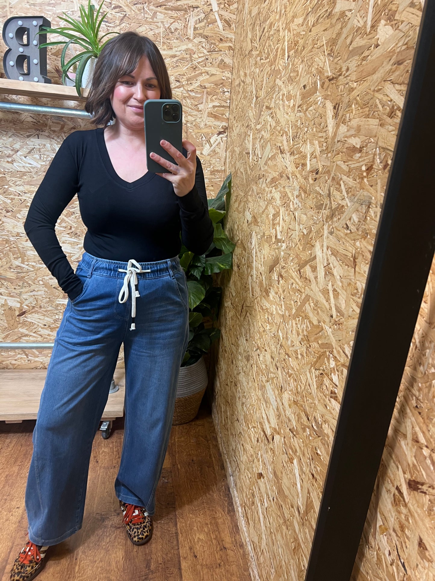 Layering V Neck Top