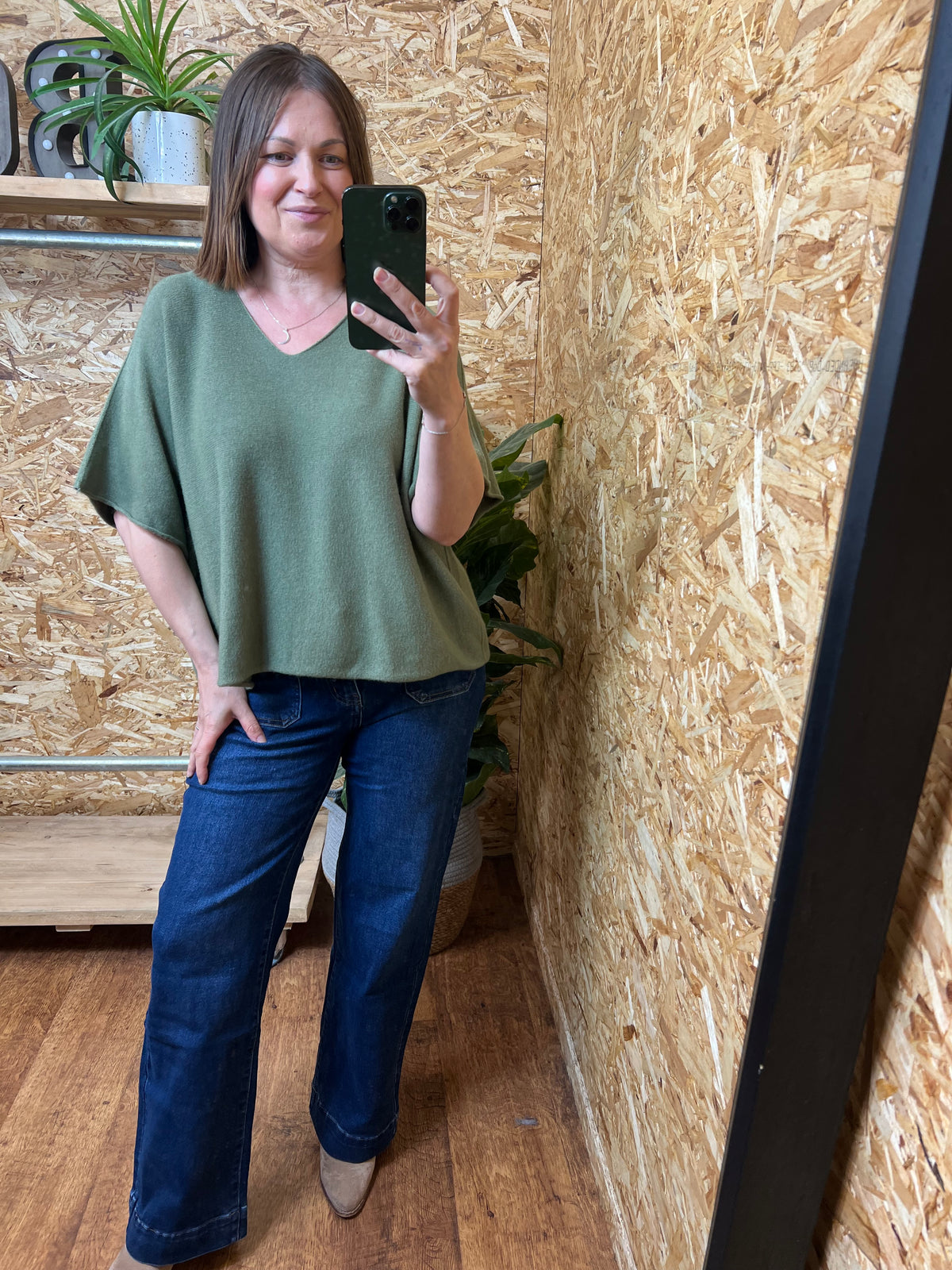 Ella V Neck Knit