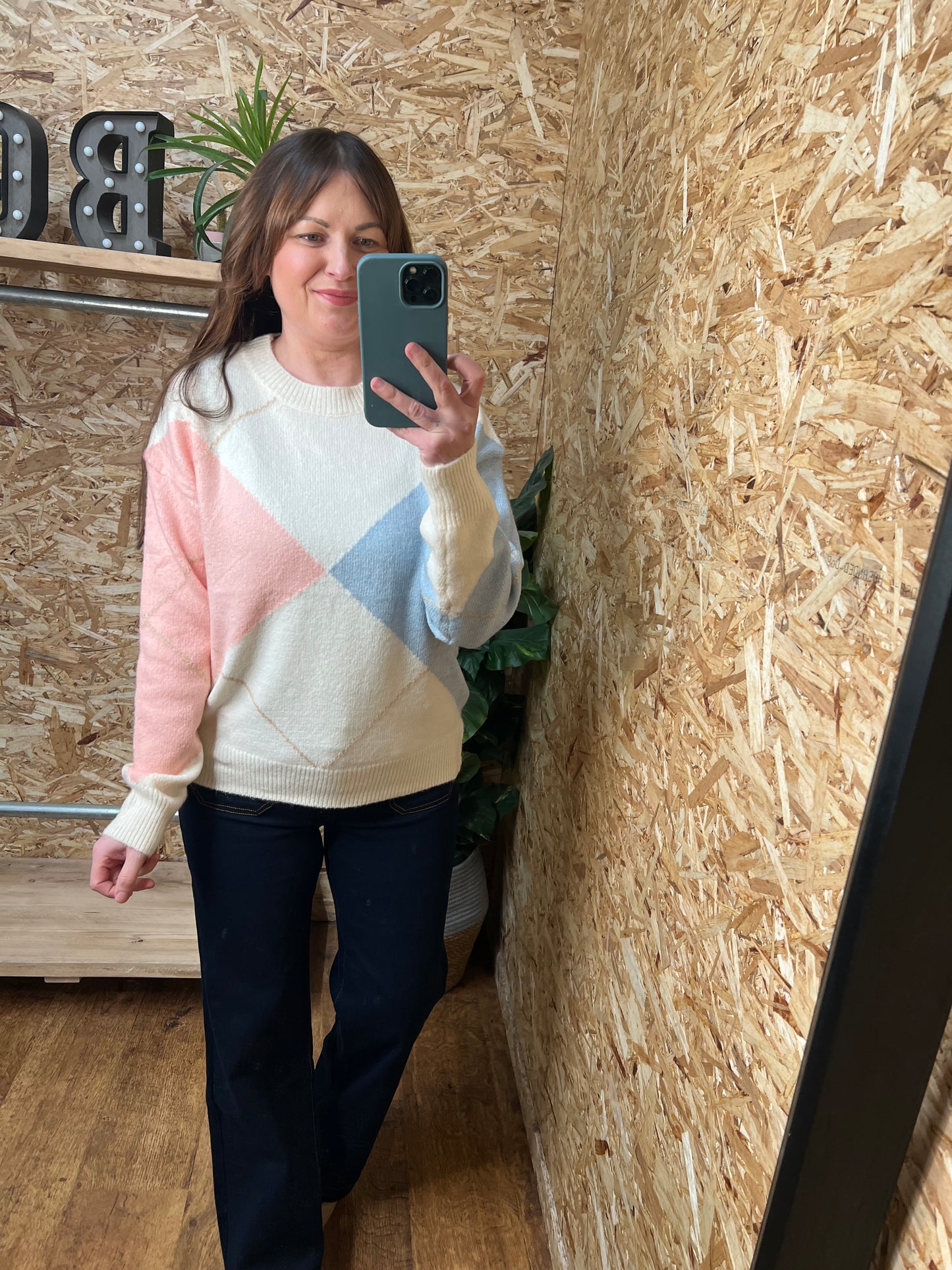 Argyle Knit - Pastel