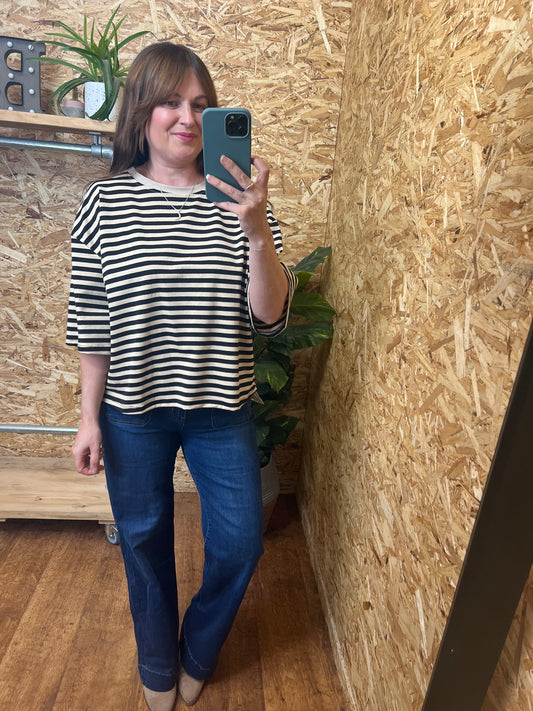 Riley Stripe Tee