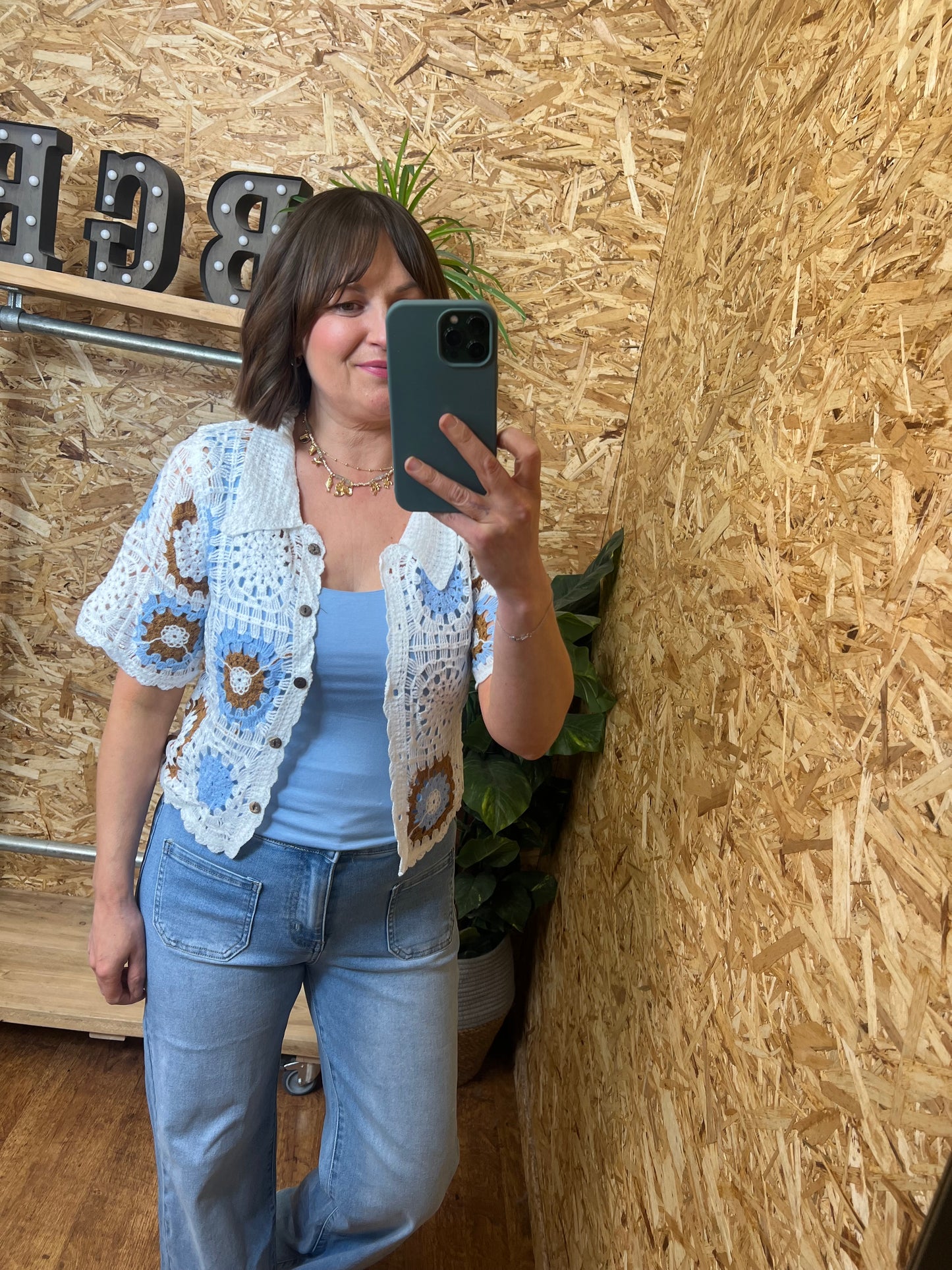 Bonnie Crochet Shirt