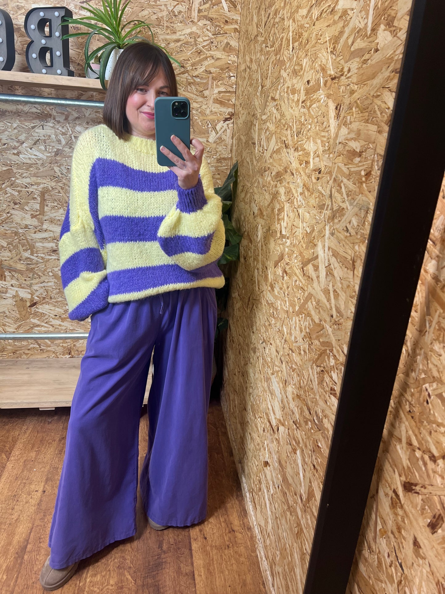 Chunky Stripe Knit