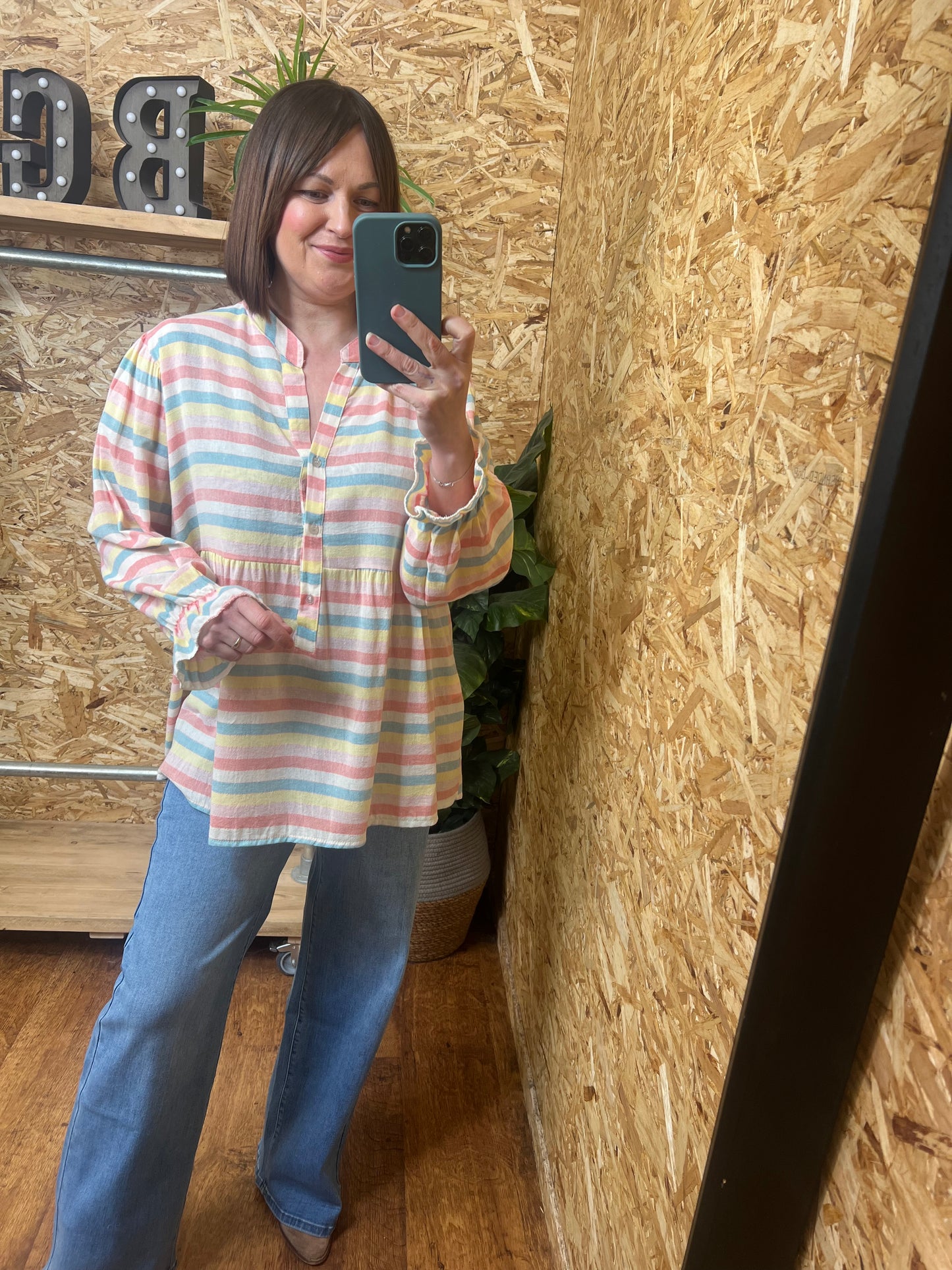 Anise Stripe Blouse