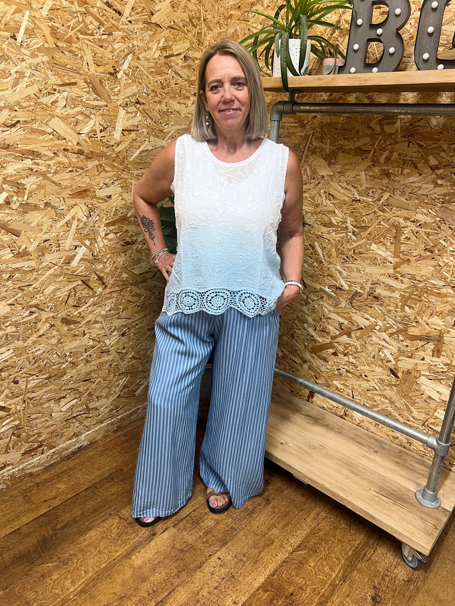 Ombre Crochet Top