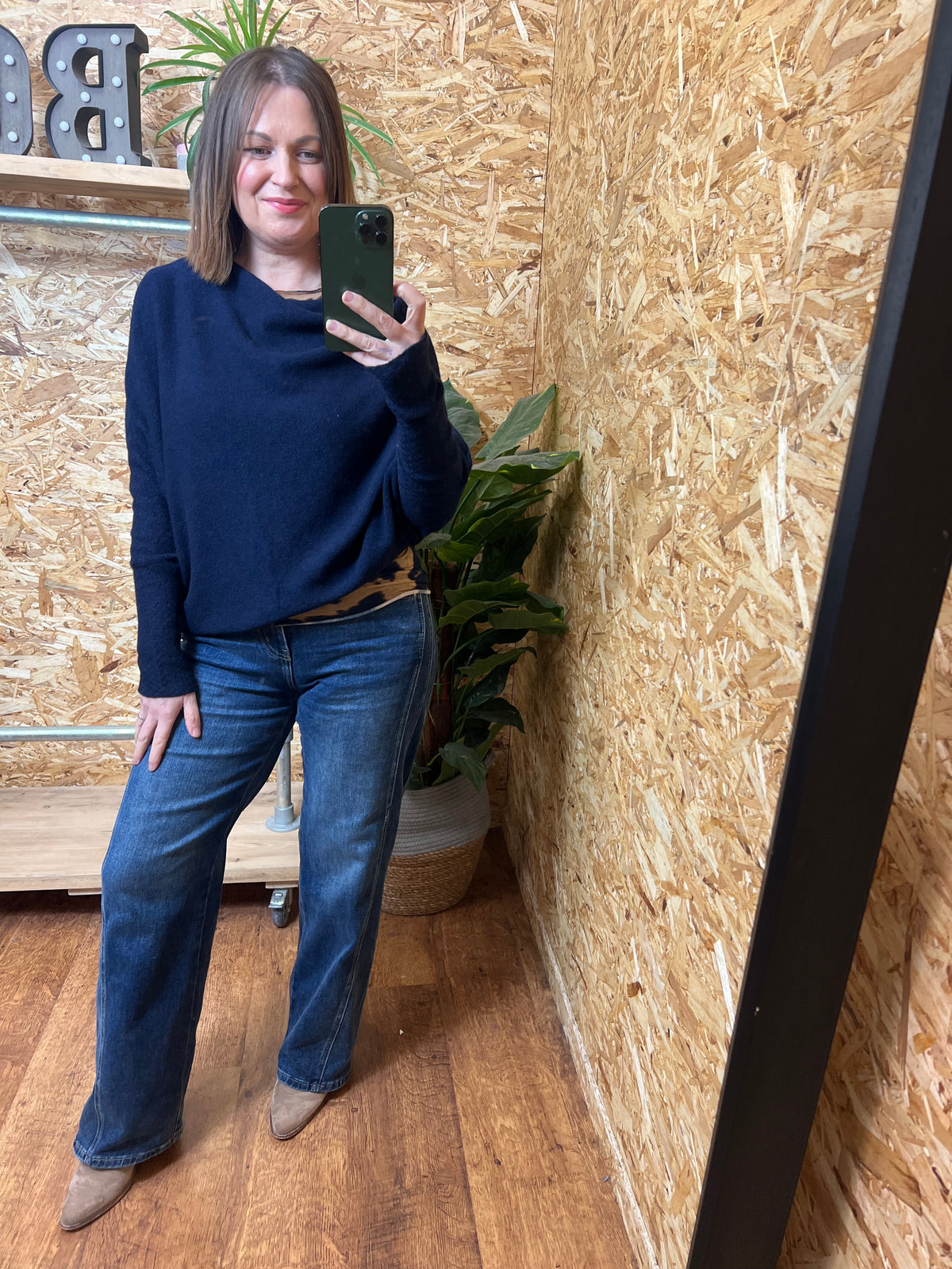 Cleo Asymmetric Knit
