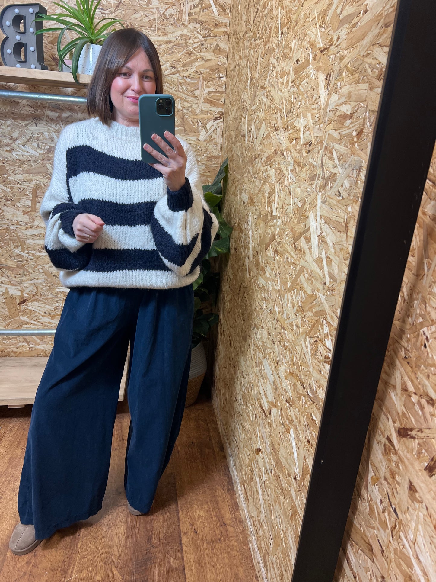 Chunky Stripe Knit