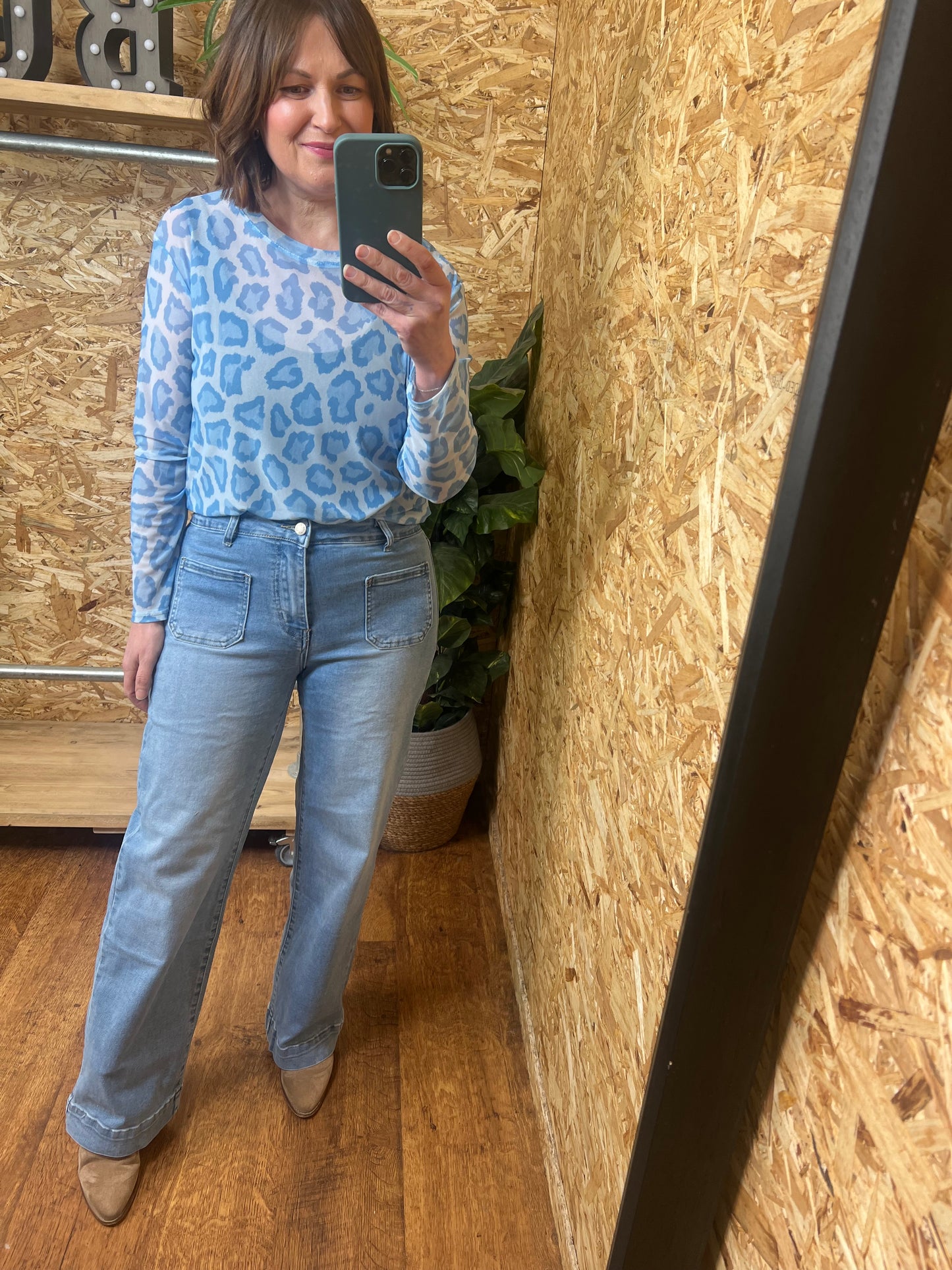 Pocket Front Jeans