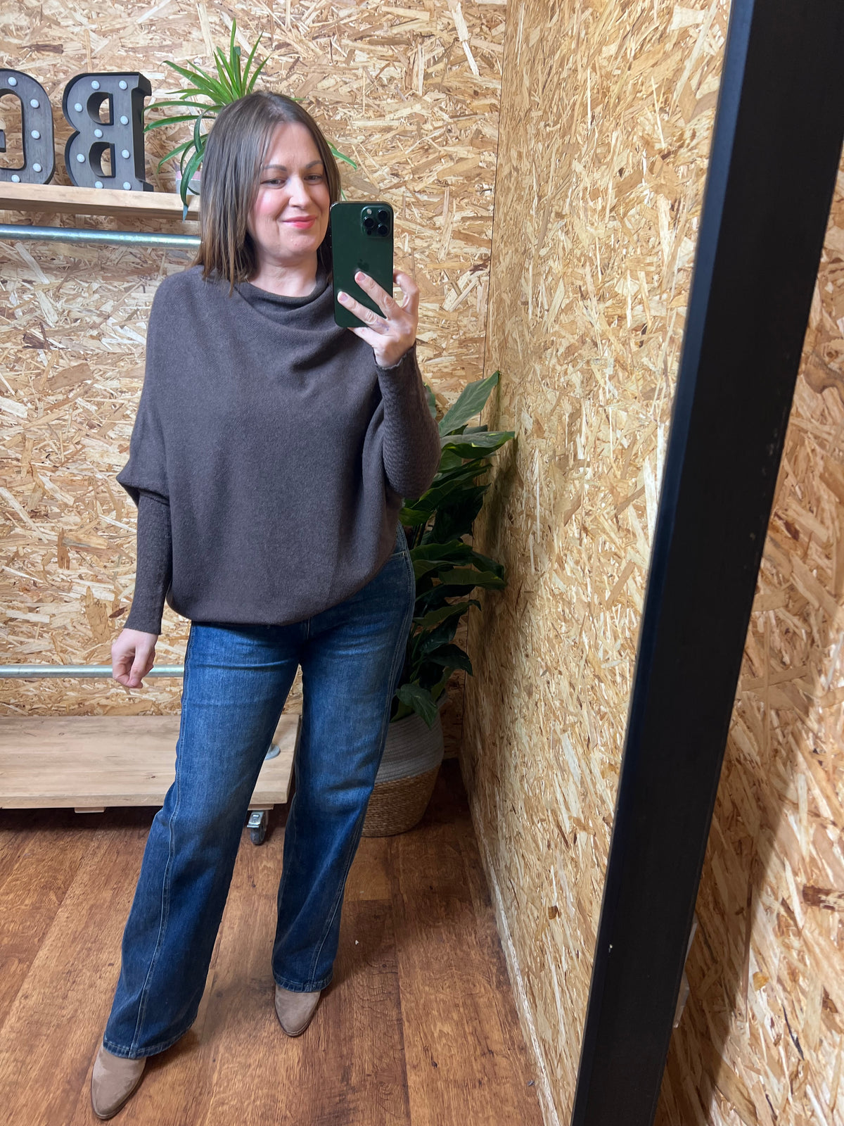 Cleo Asymmetric Knit