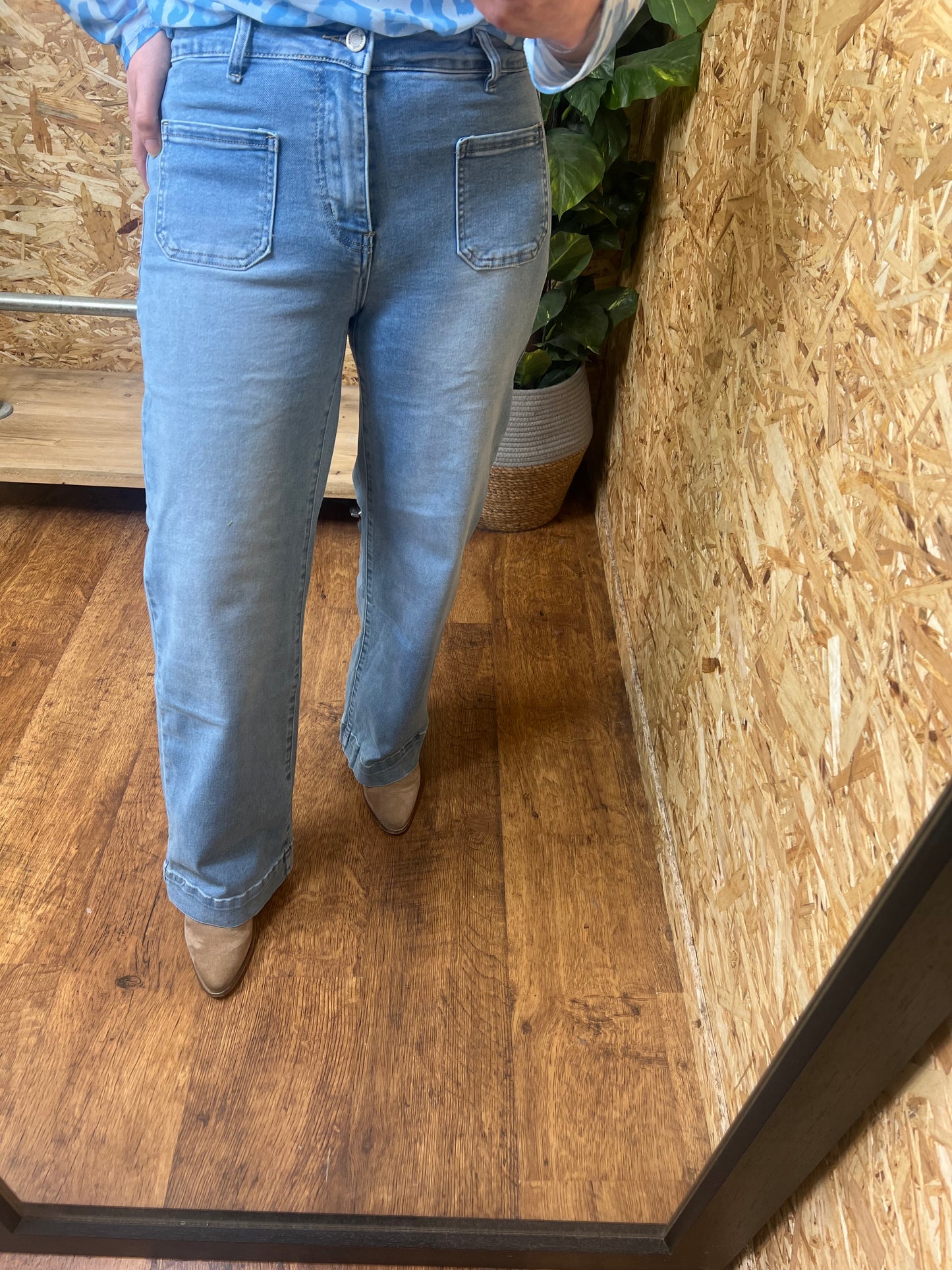 Pocket Front Jeans