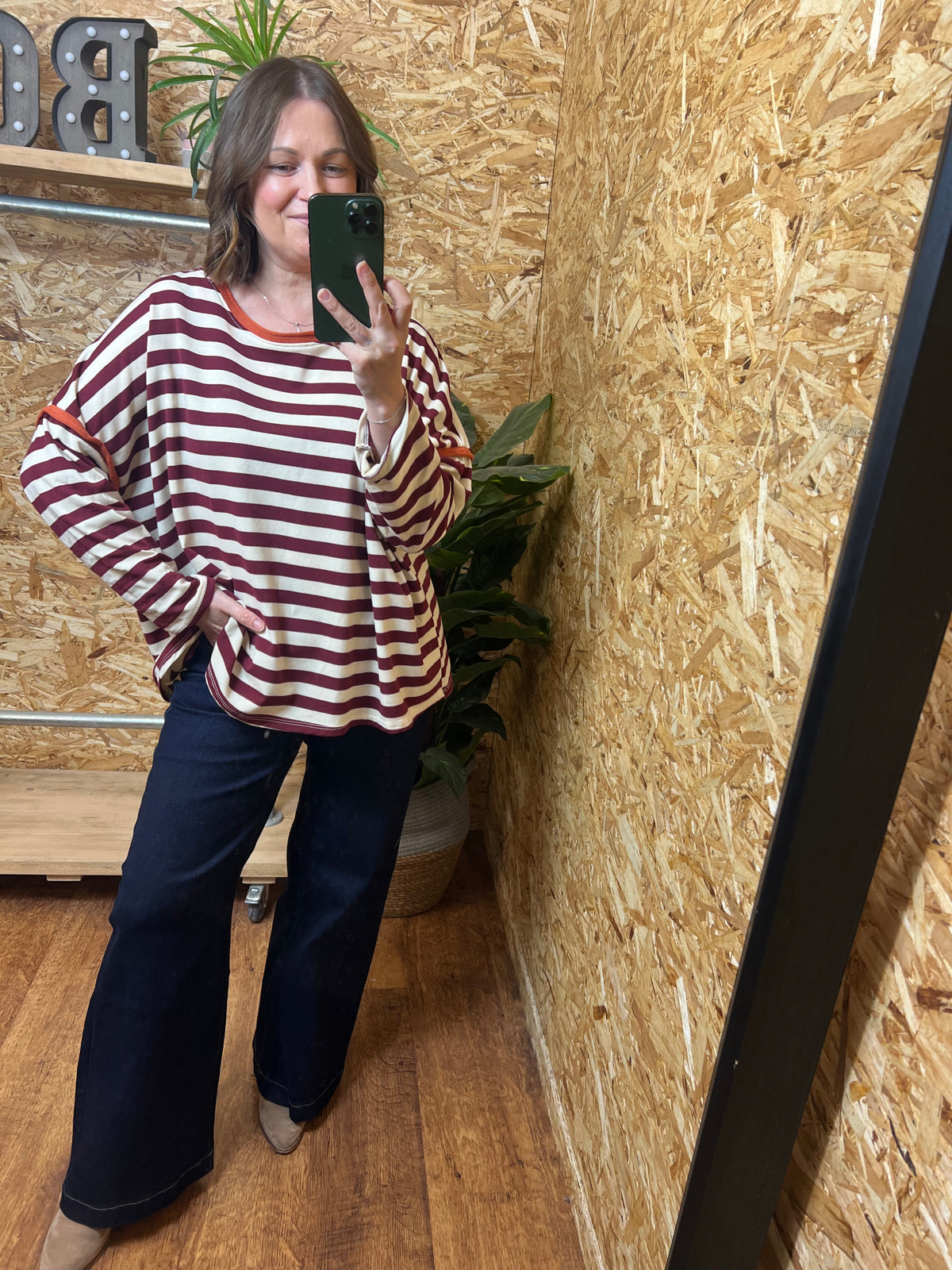 Striped Sweatshirt
