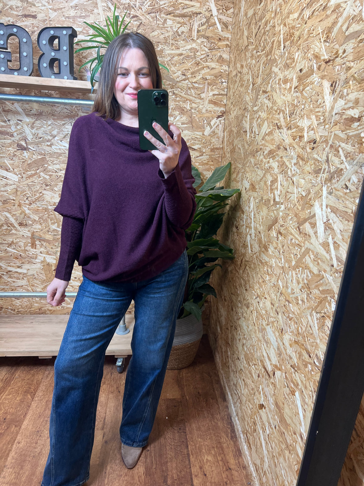 Cleo Asymmetric Knit