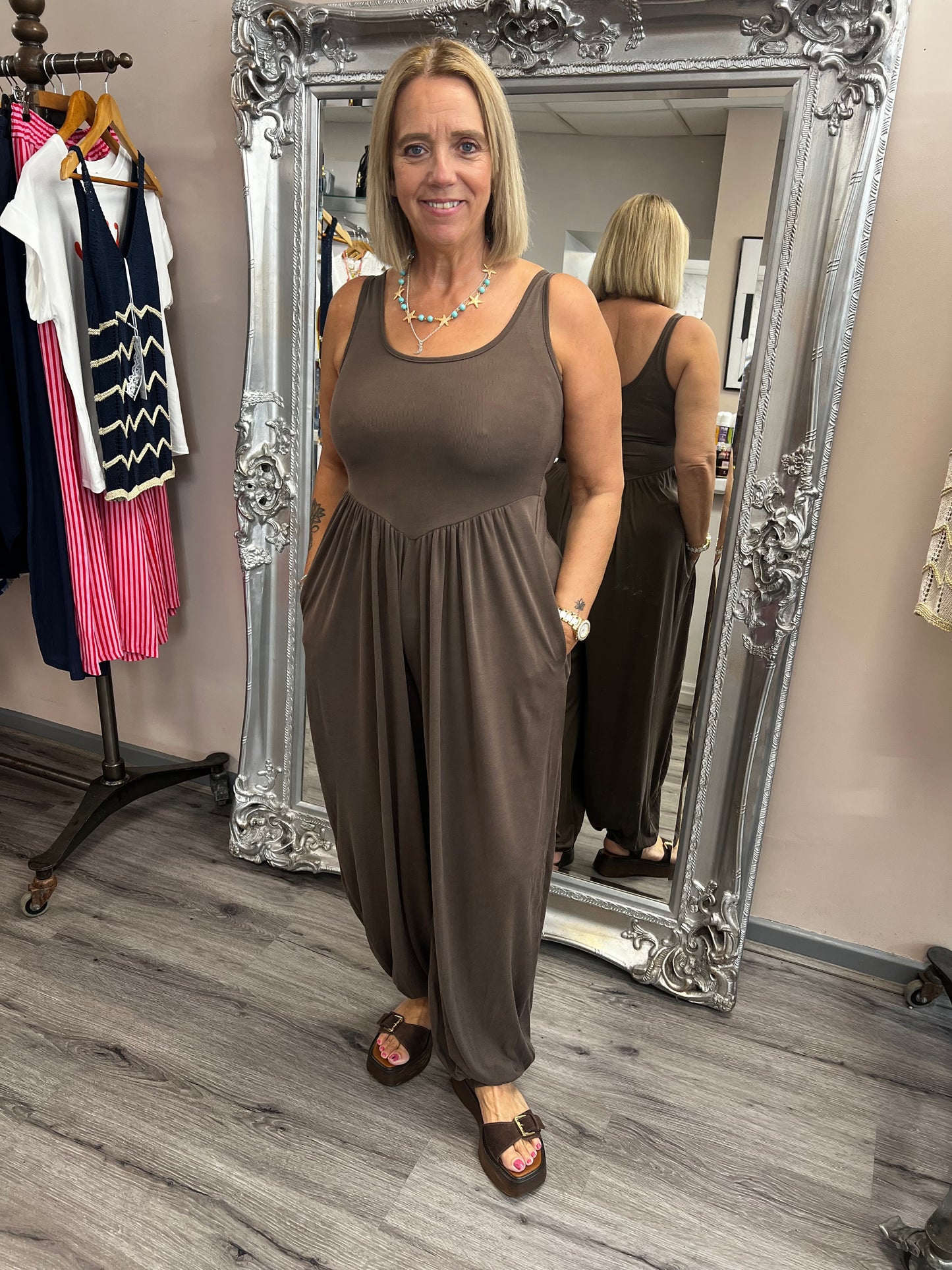 Balloon Leg Jumpsuit