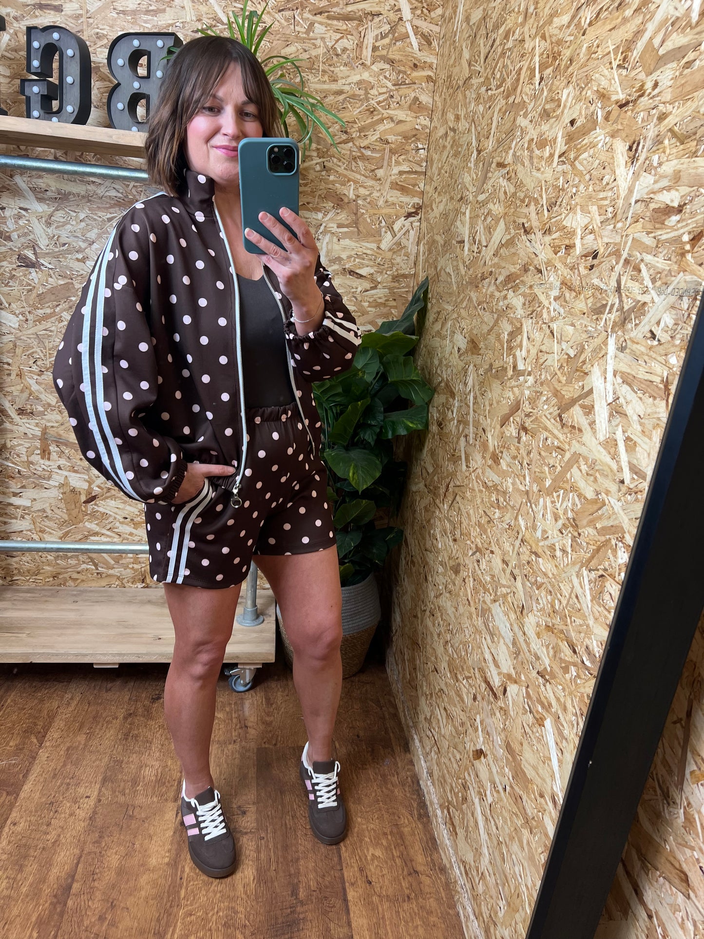 Polka Dot Short Set