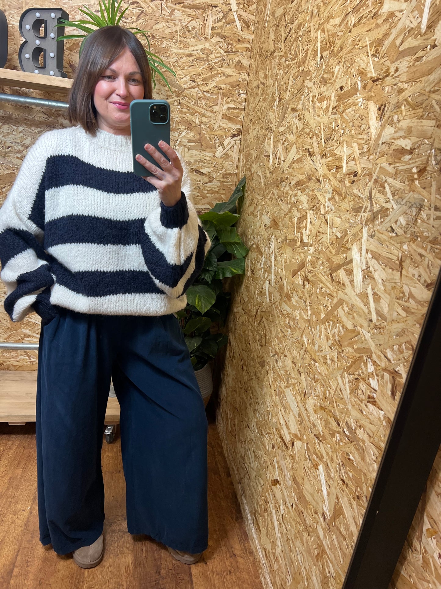 Chunky Stripe Knit